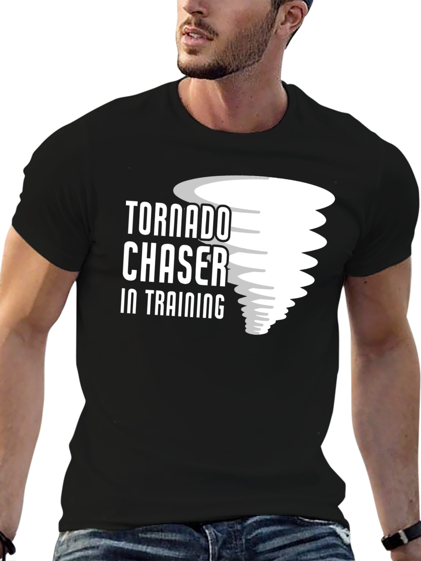 Tornado Chaser In Training Graphic Tee