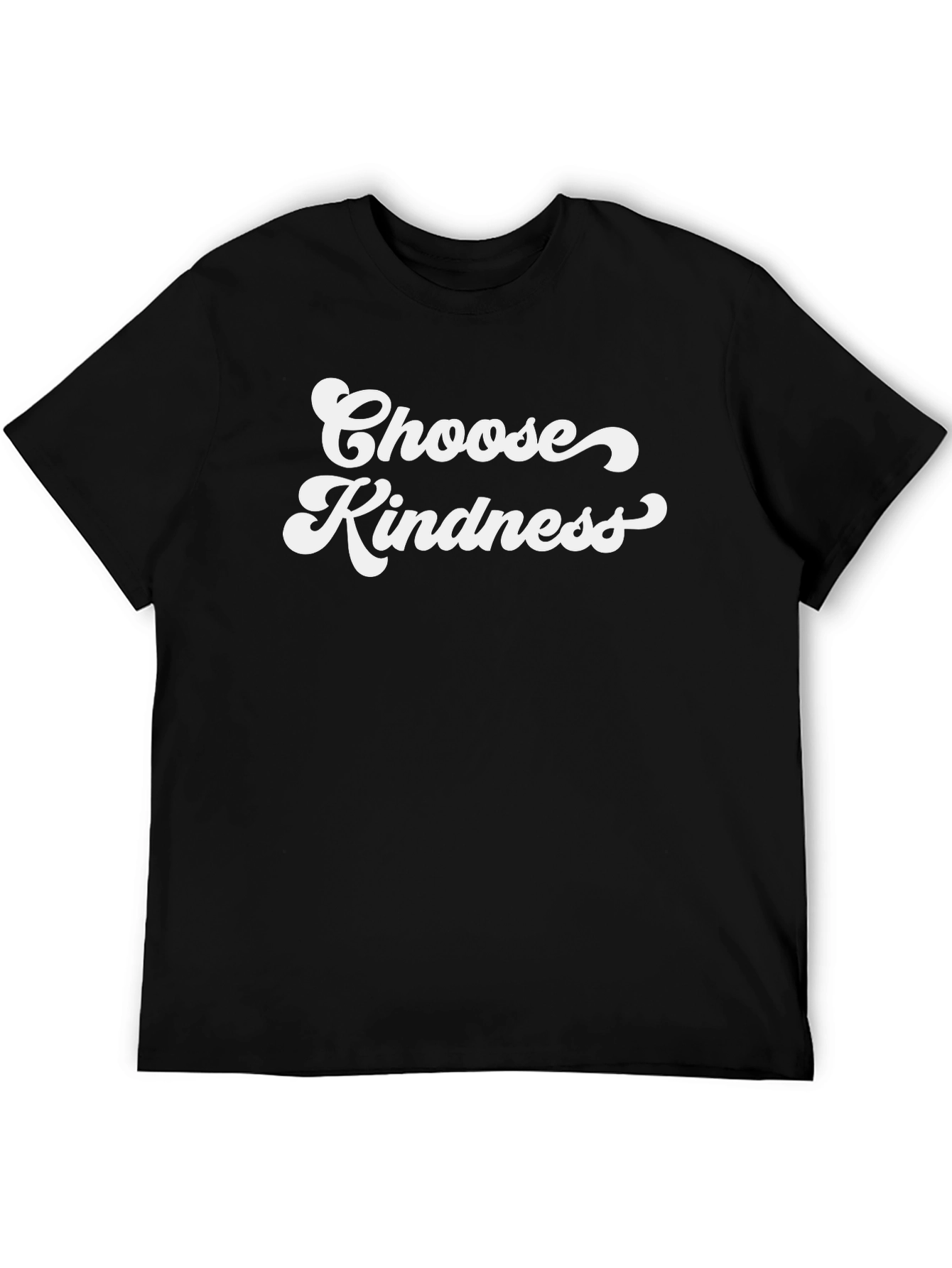 Choose Kindness Black Graphic T-Shirt