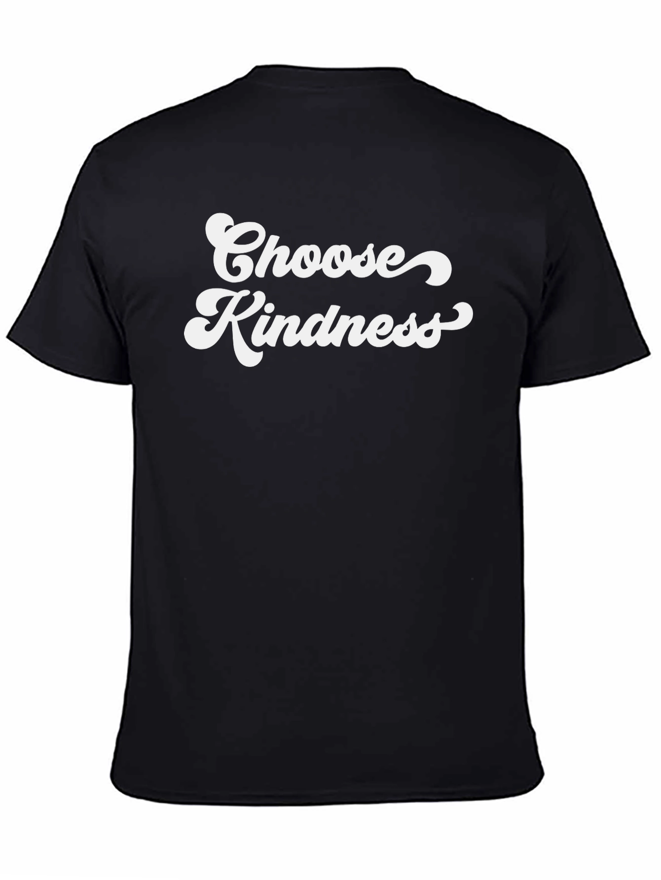 Choose Kindness Black Graphic T-Shirt