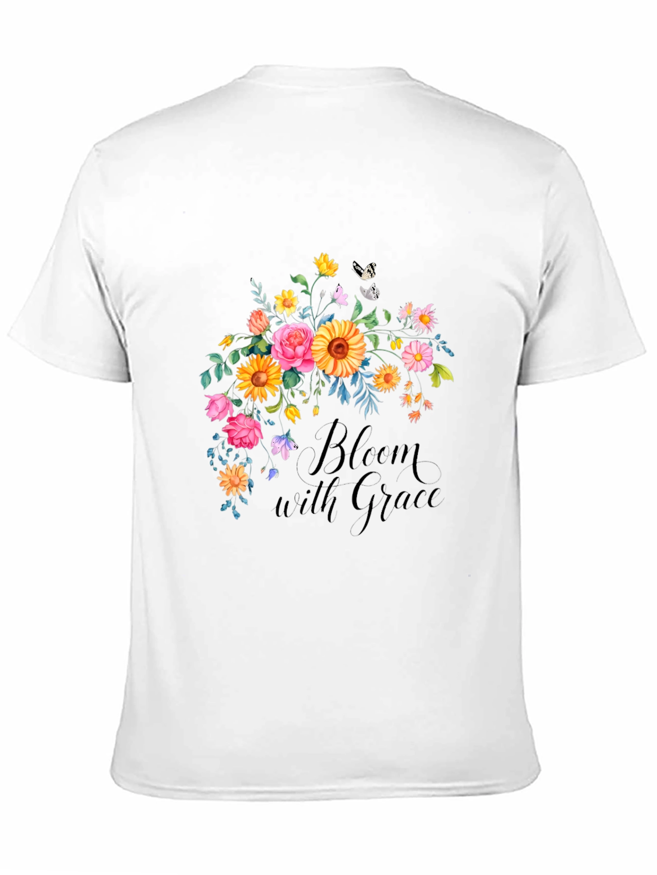 Bloom with Grace Floral T-Shirt