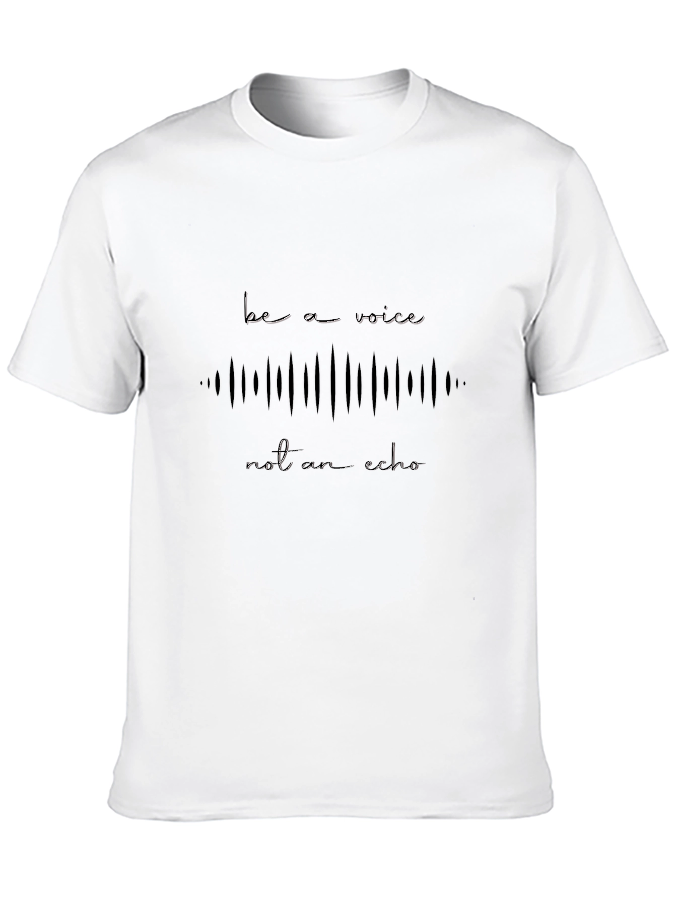 Be A Voice T-Shirt - Motivational Graphic Tee