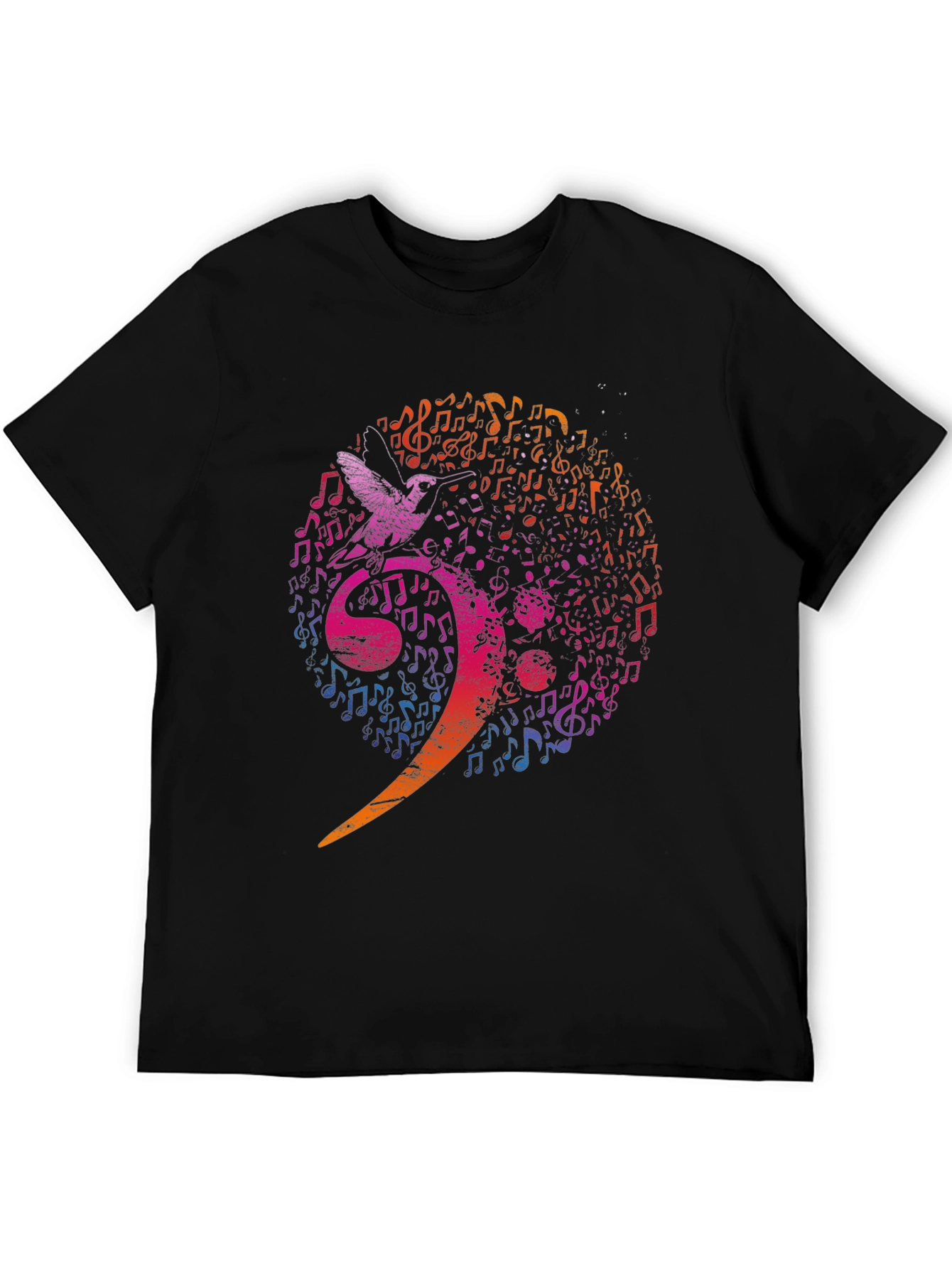 Musical Bird Graphic Tee