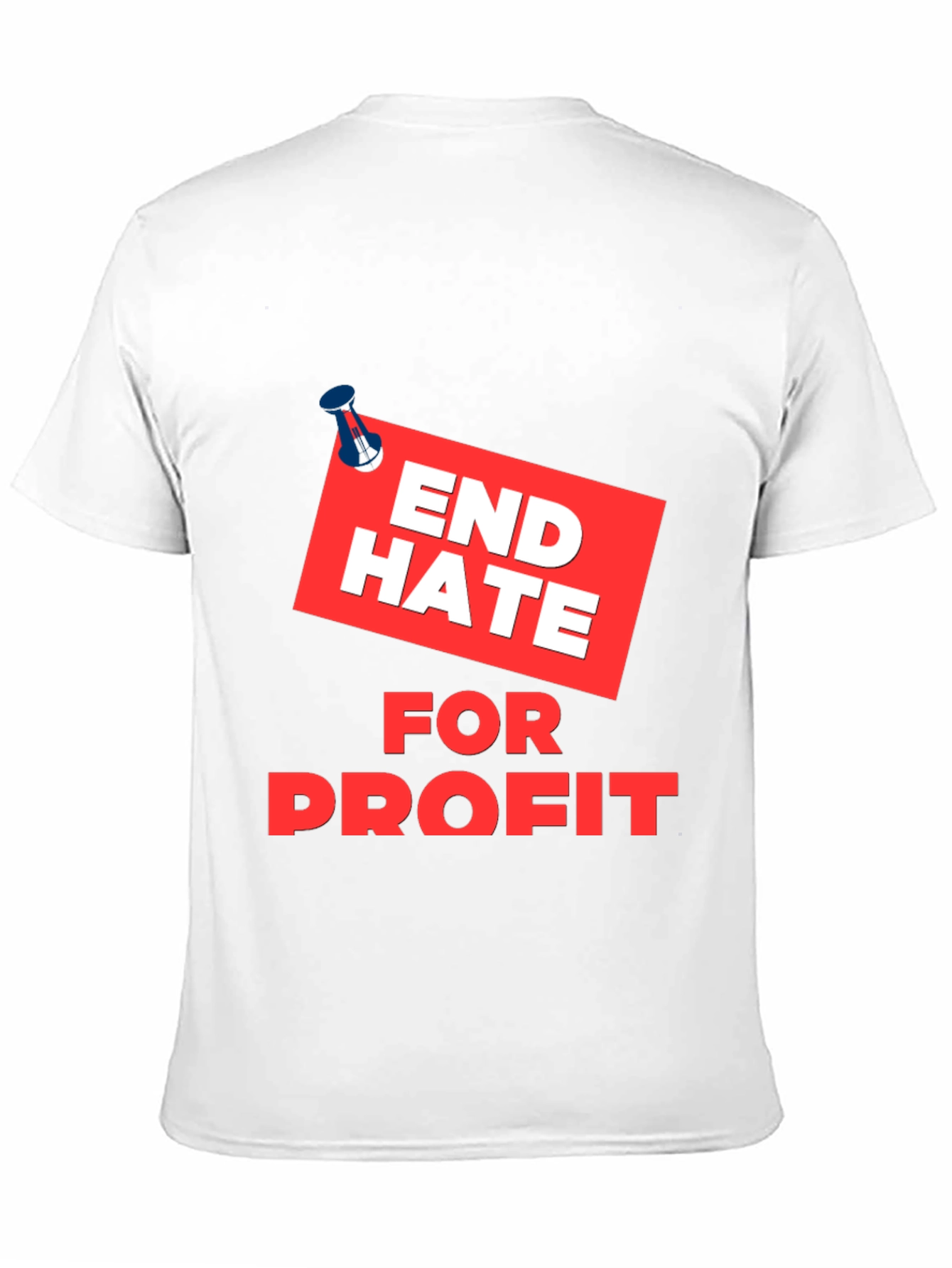 End Hate For Profit Black T-Shirt