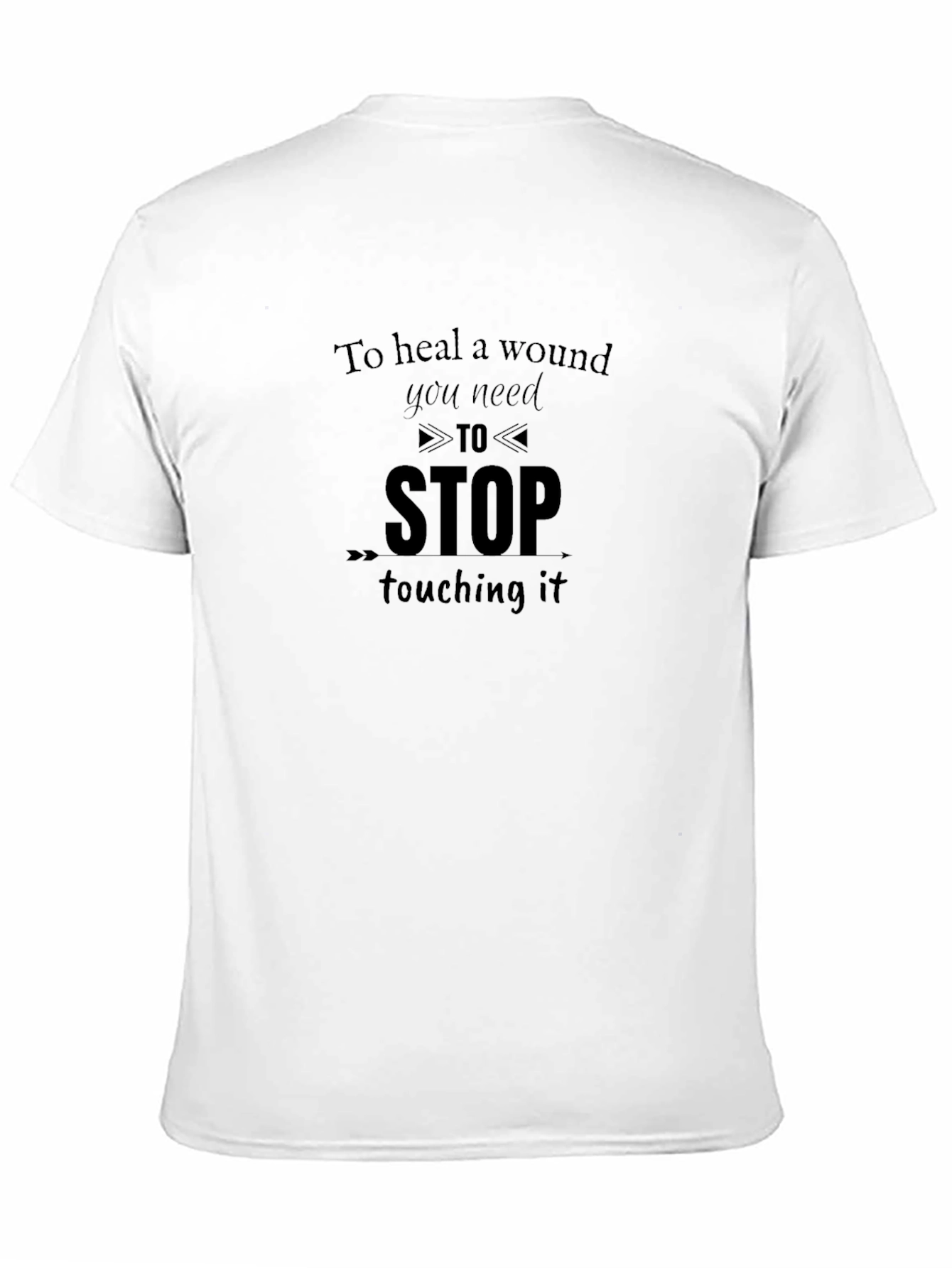 Stop Touching It Graphic Tee