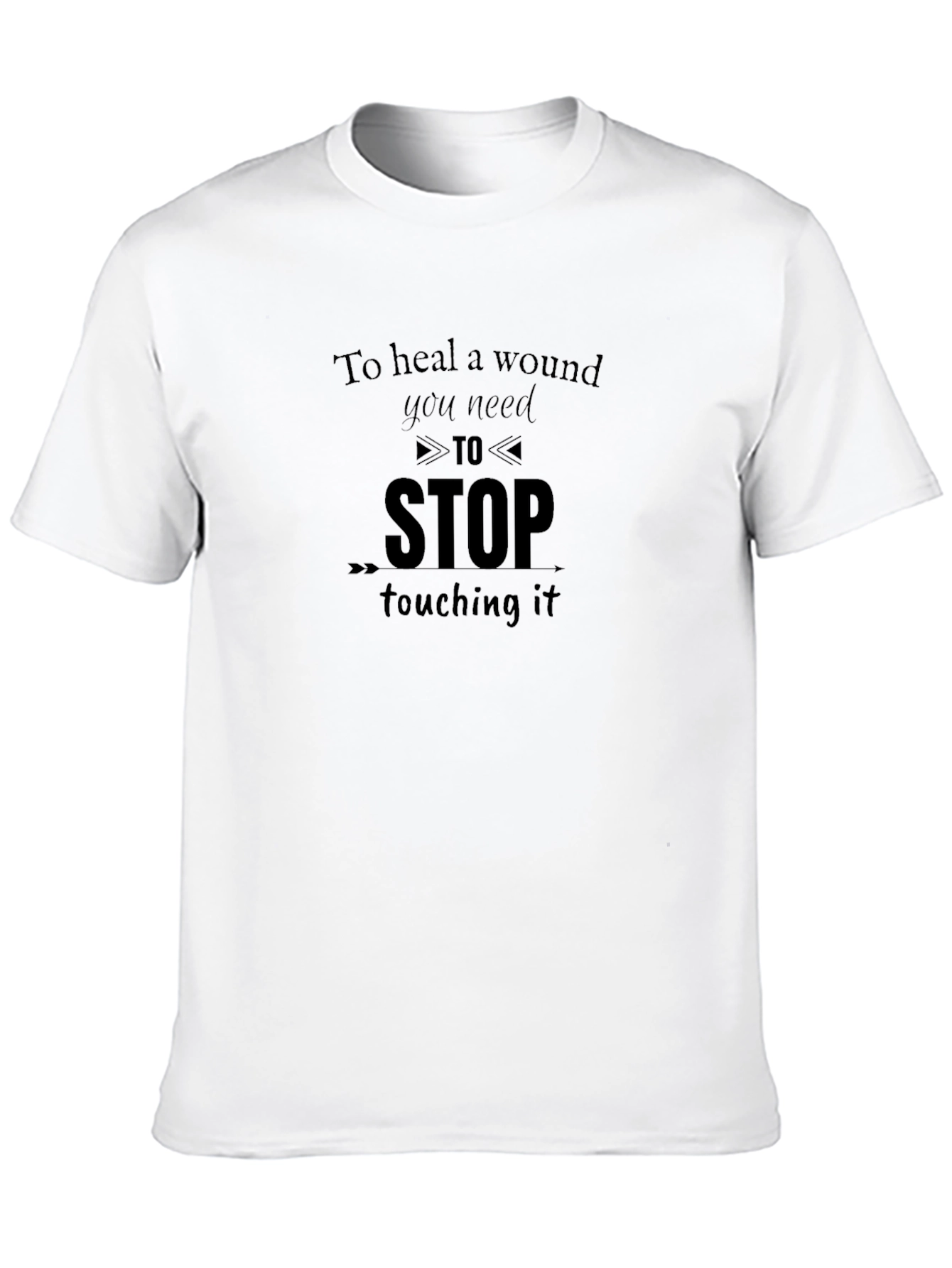 Stop Touching It Graphic Tee