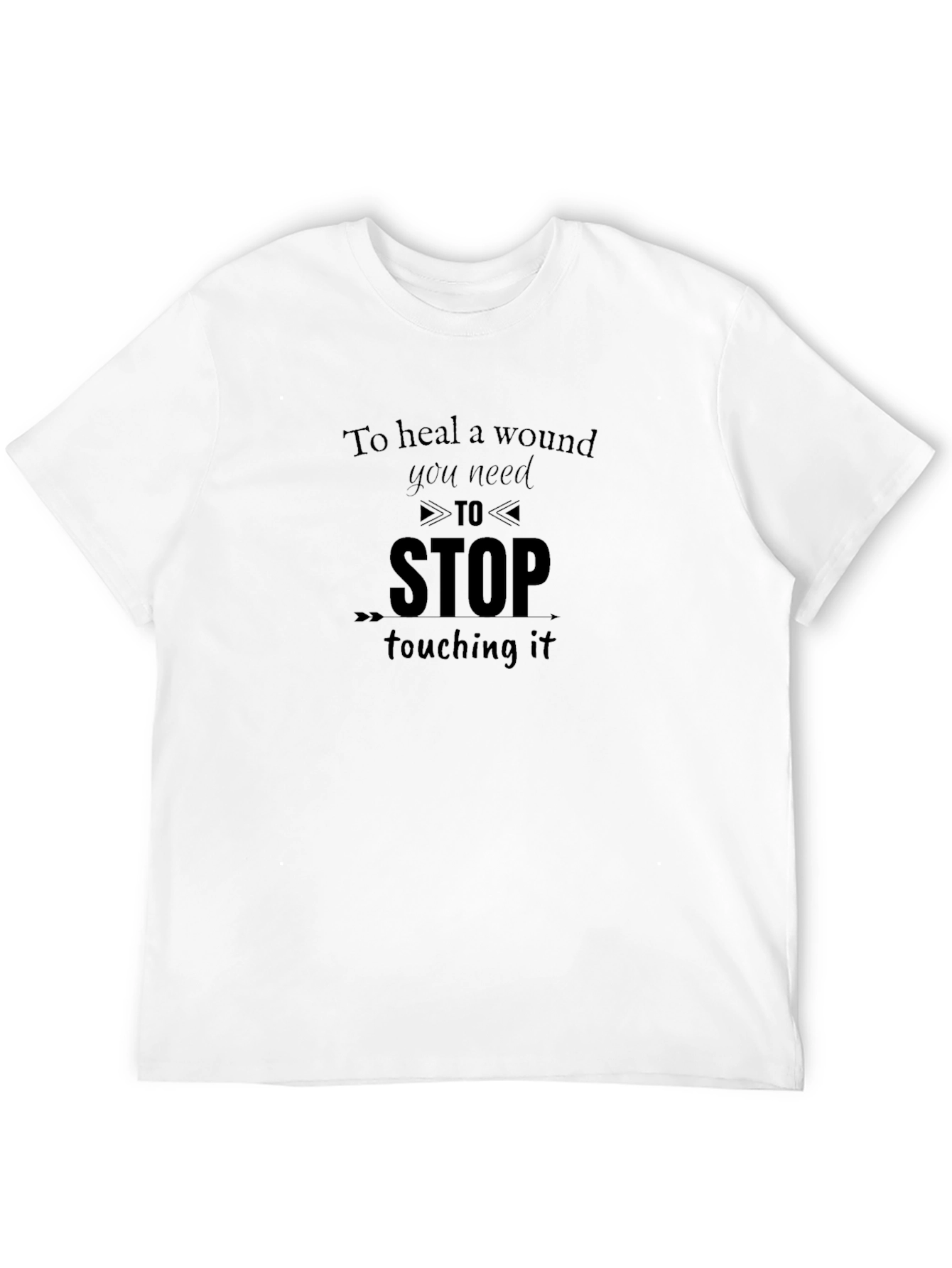 Stop Touching It Graphic Tee