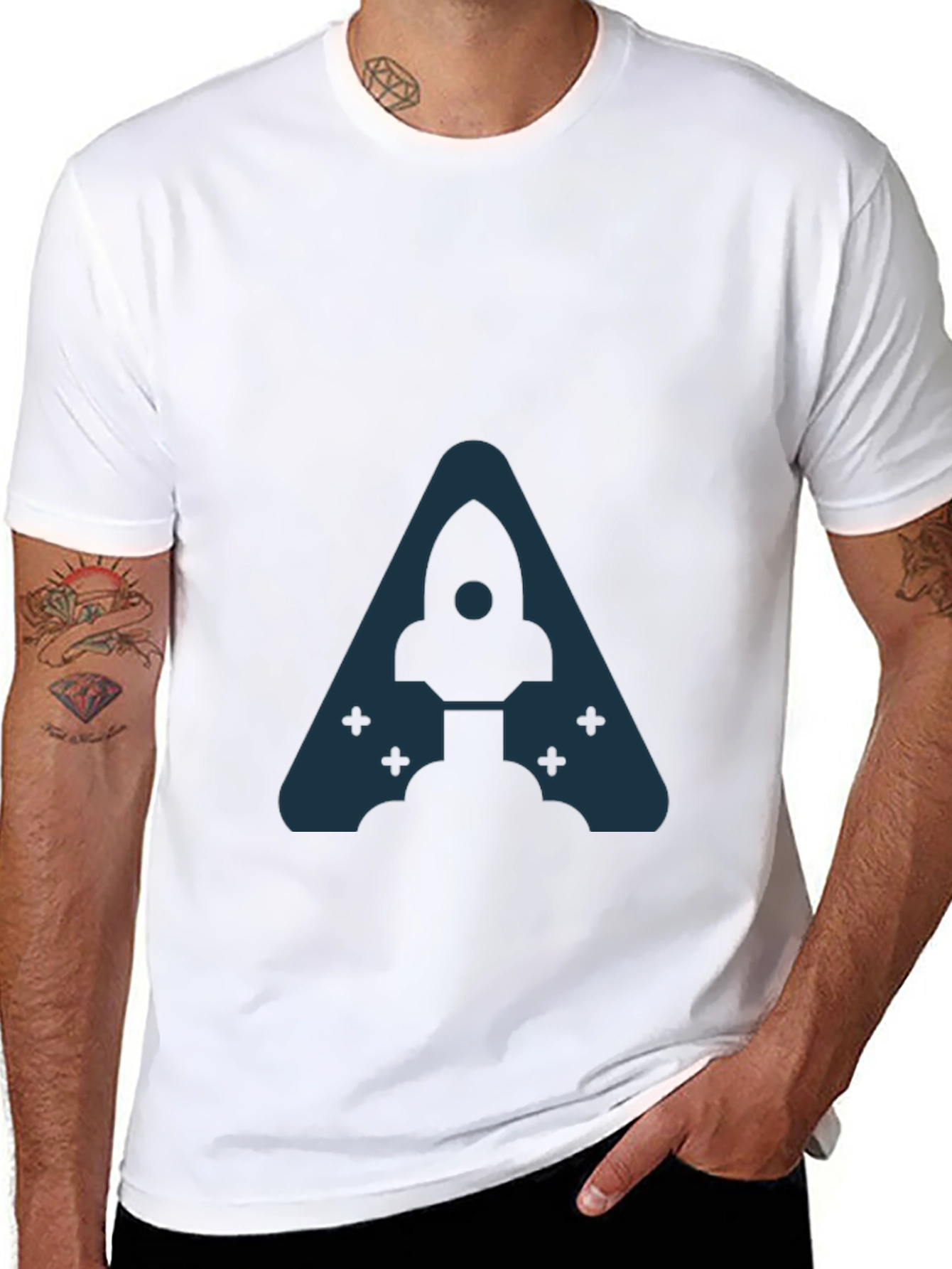 Rocket Gamer T-Shirt - Soft Cotton Graphic Tee