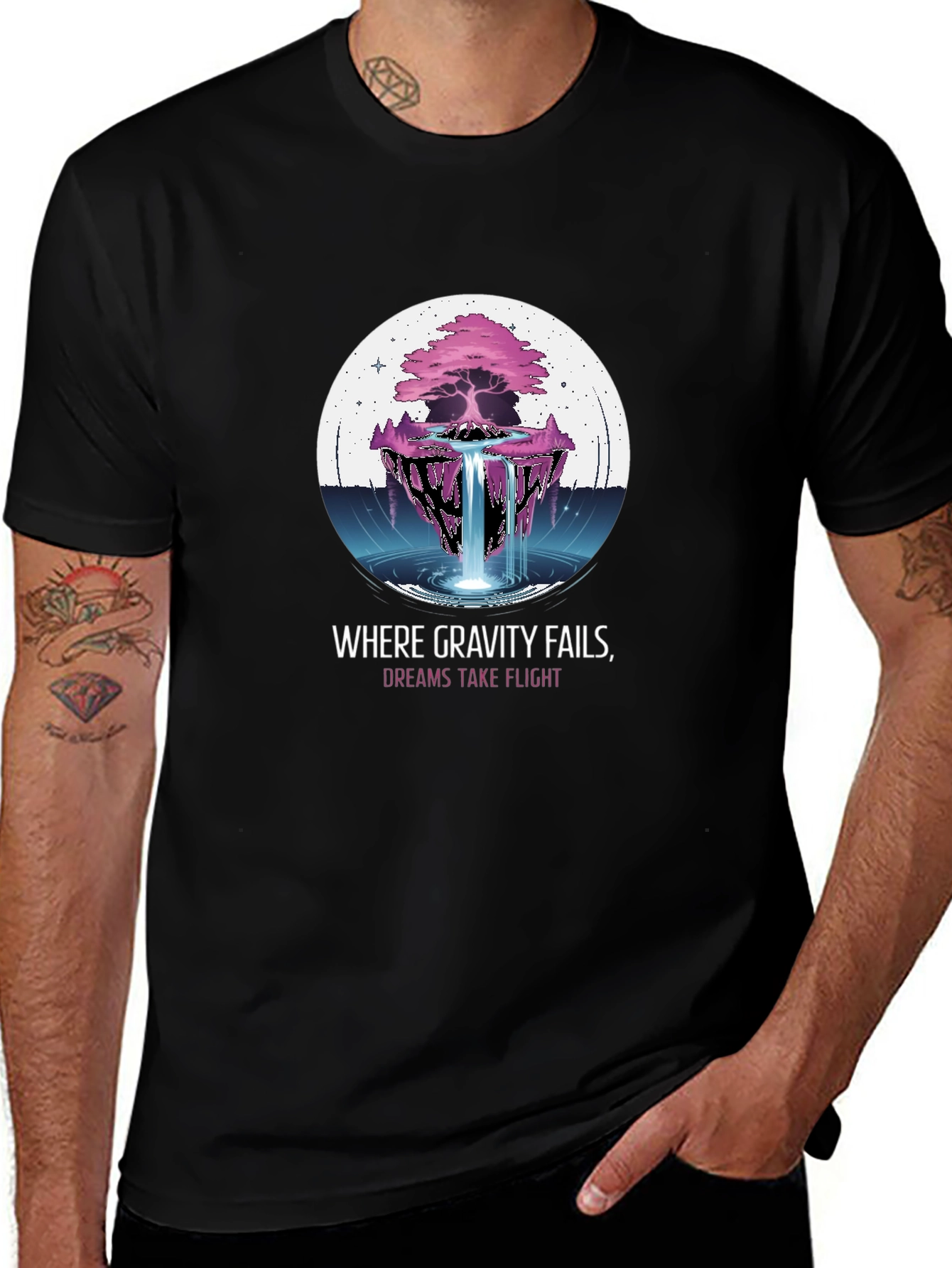 Gravity Fails Graphic T-Shirt