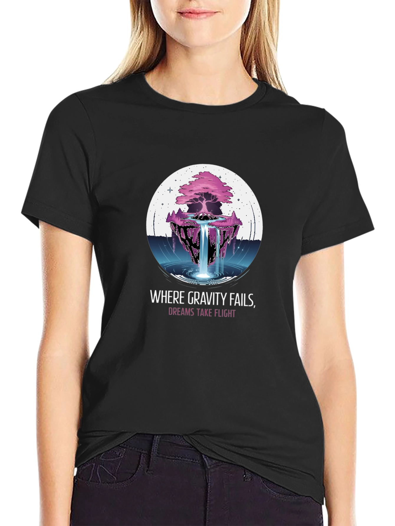 Gravity Fails Graphic T-Shirt
