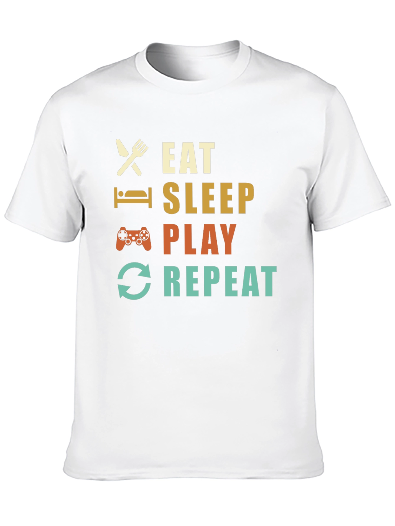 Eat Sleep Play Repeat Gamer T-Shirt