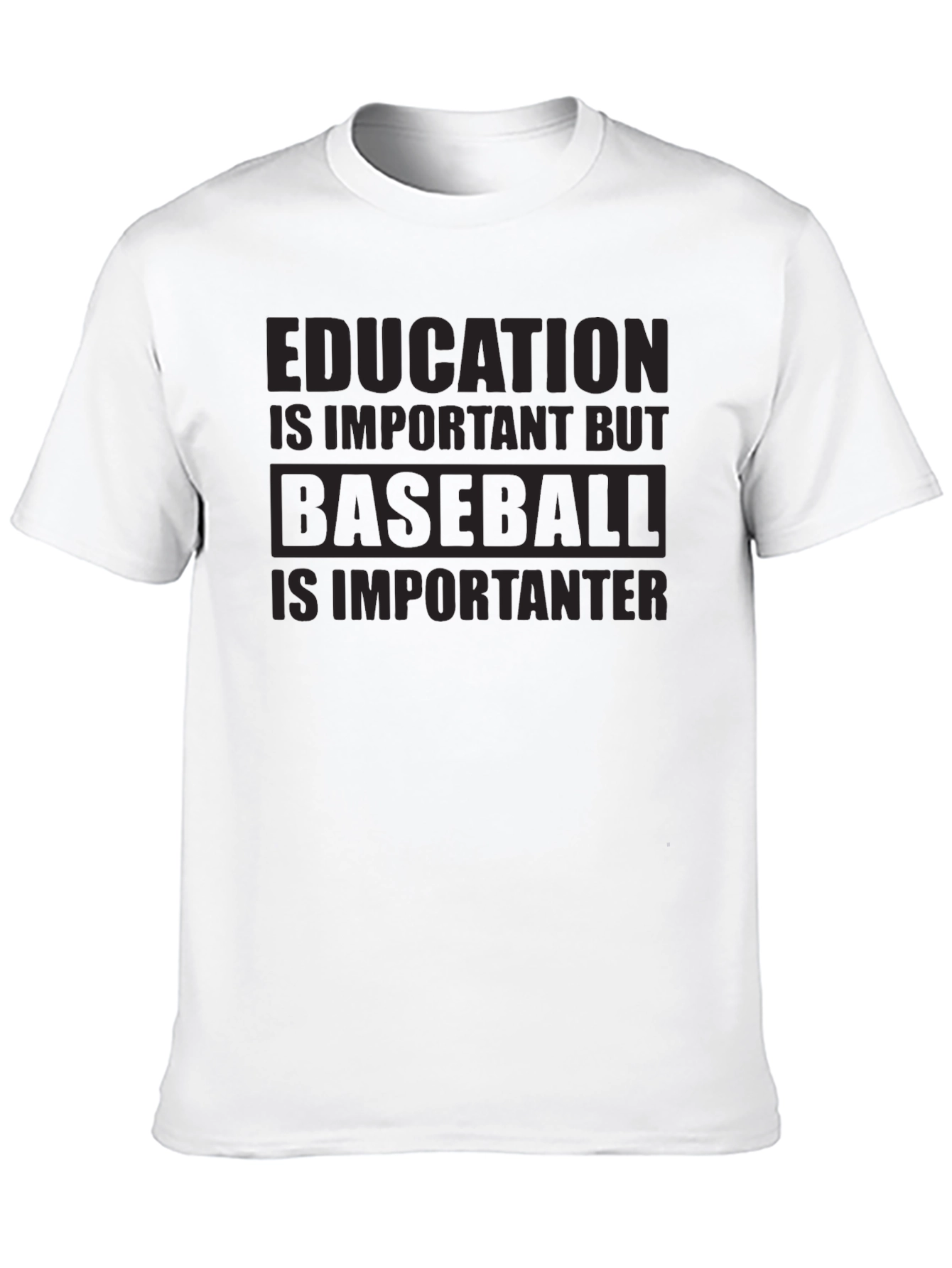 Baseball is Importanter Graphic Tee