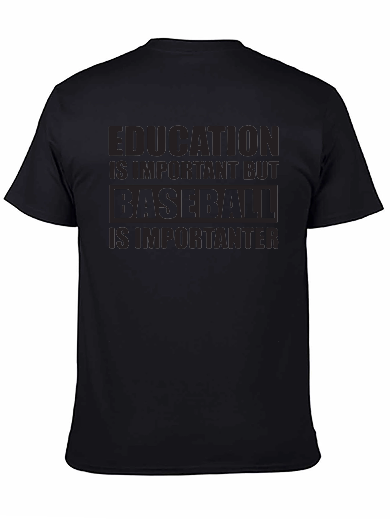 Baseball is Importanter Graphic Tee