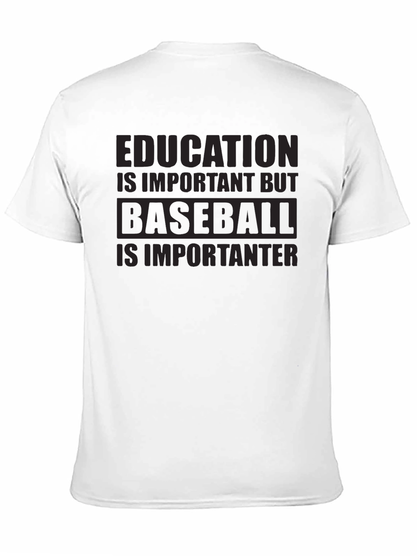 Baseball is Importanter Graphic Tee