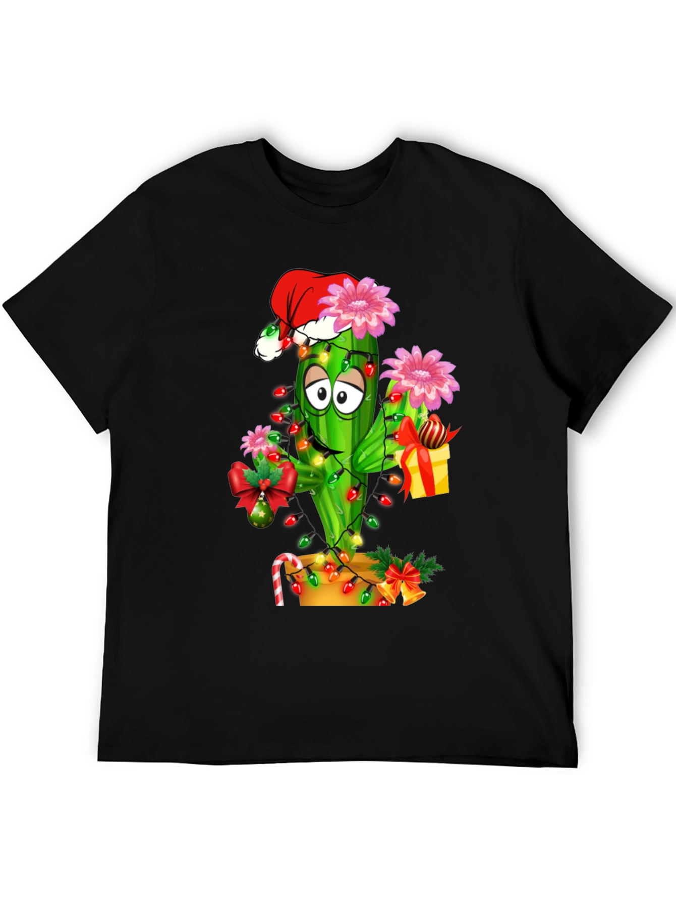 Festive Cactus Graphic Tee