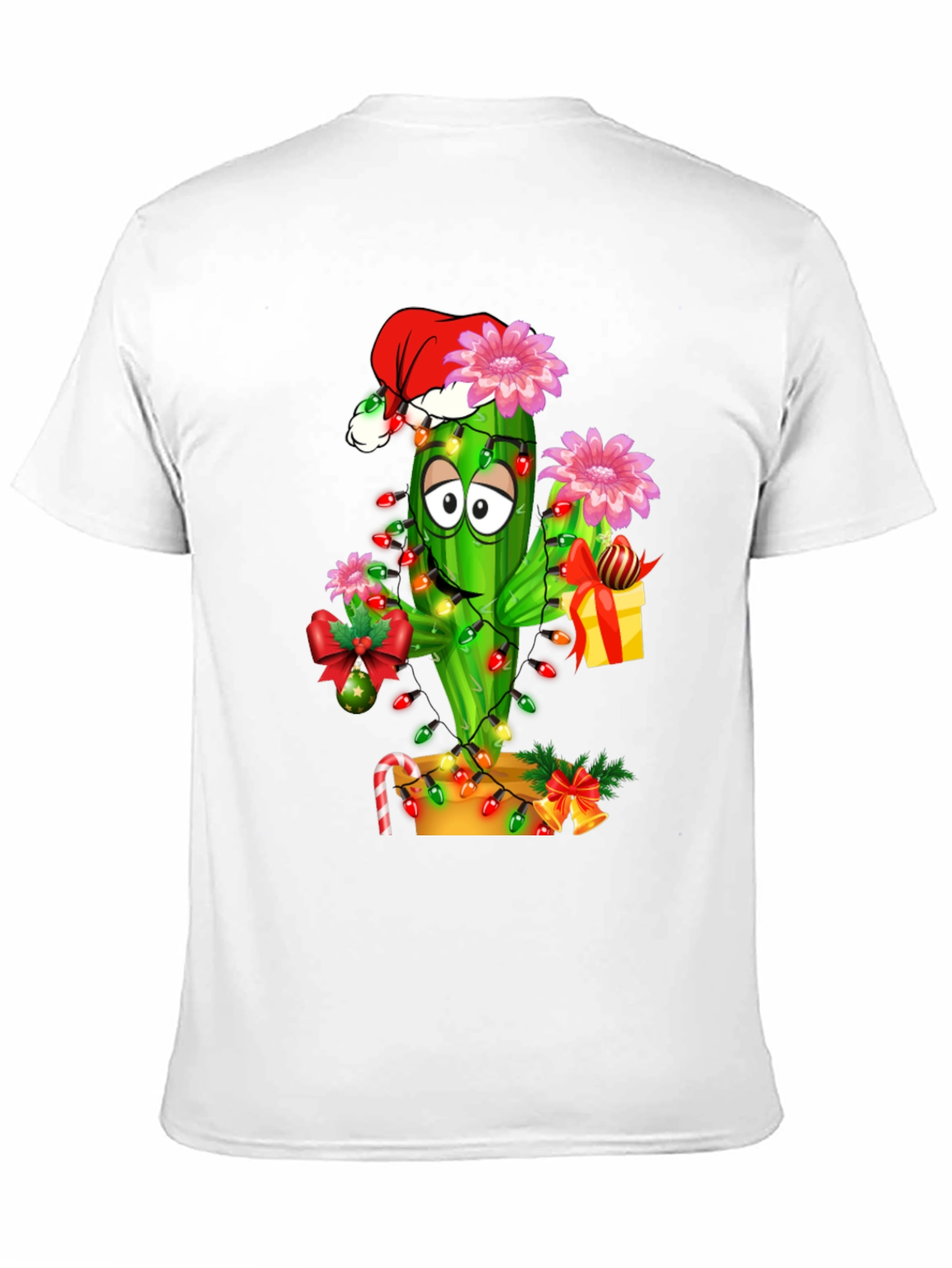 Festive Cactus Graphic Tee