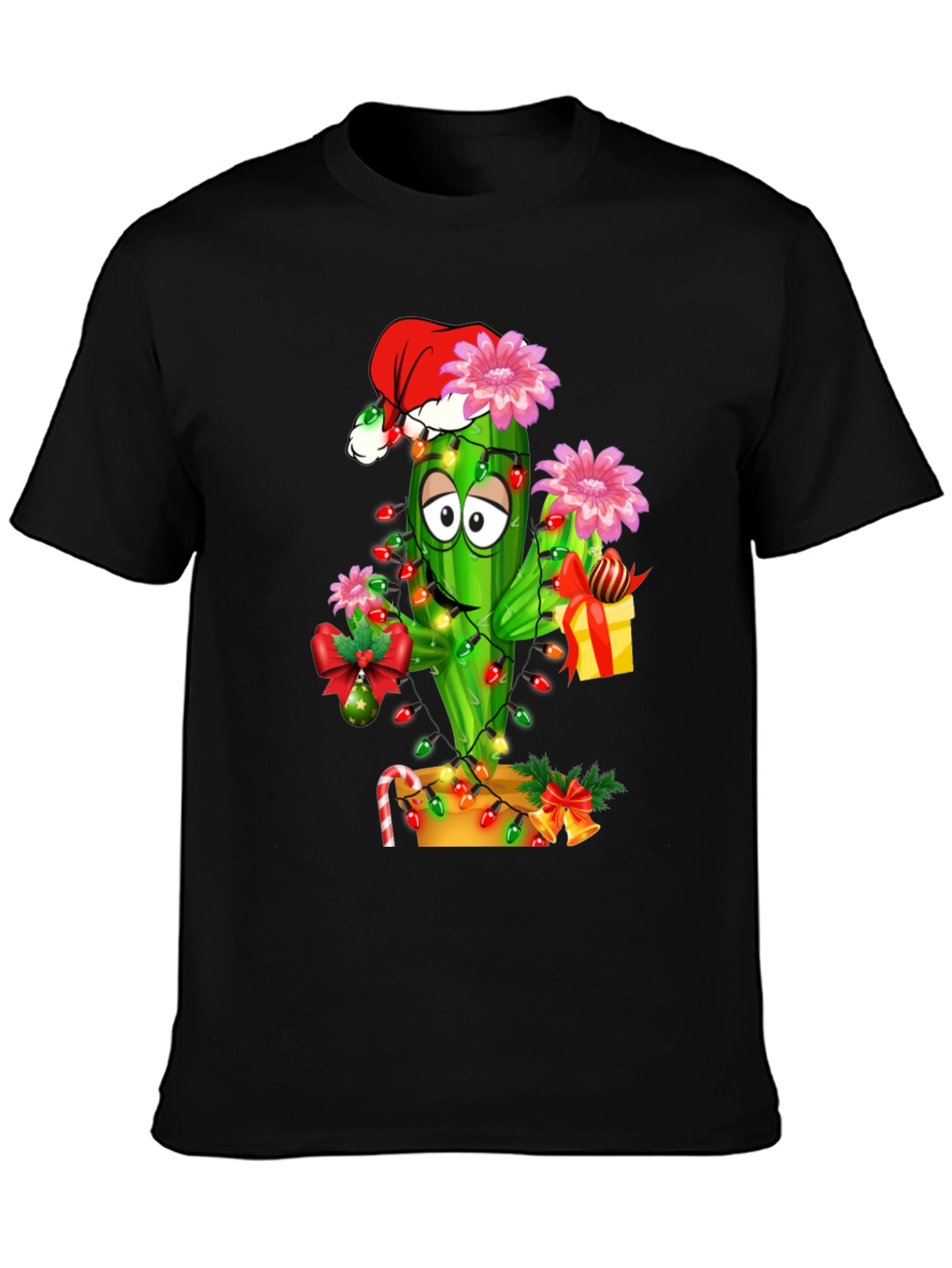 Festive Cactus Graphic Tee