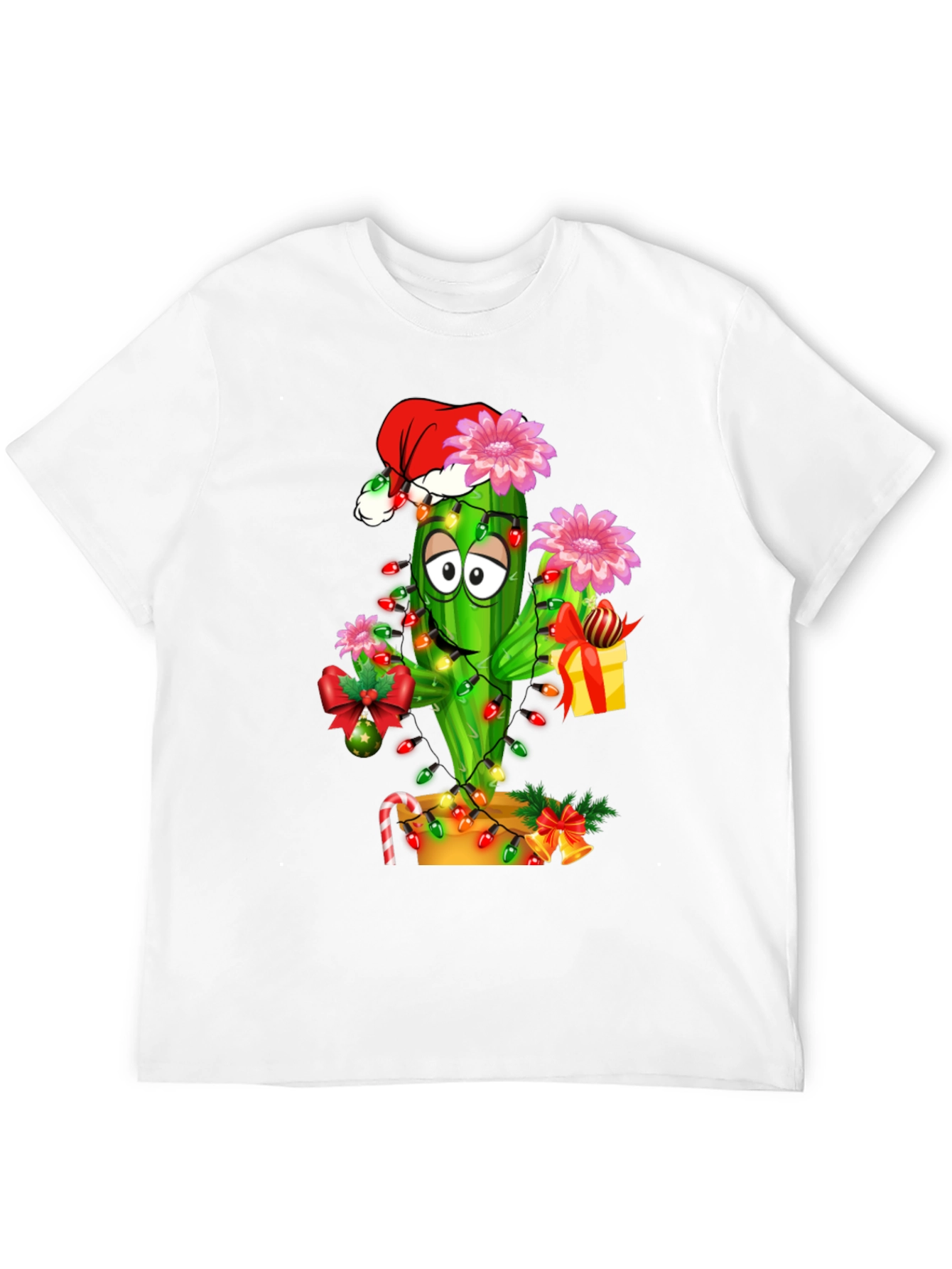 Festive Cactus Graphic Tee