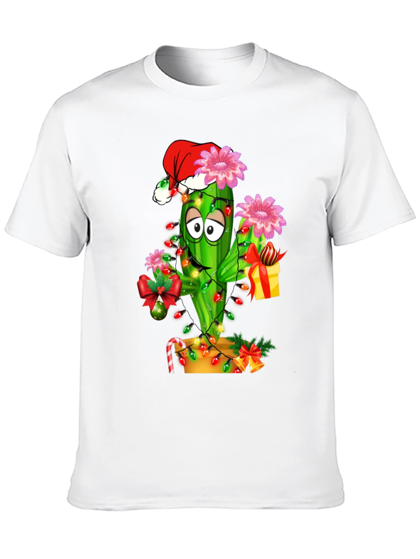 Festive Cactus Graphic Tee