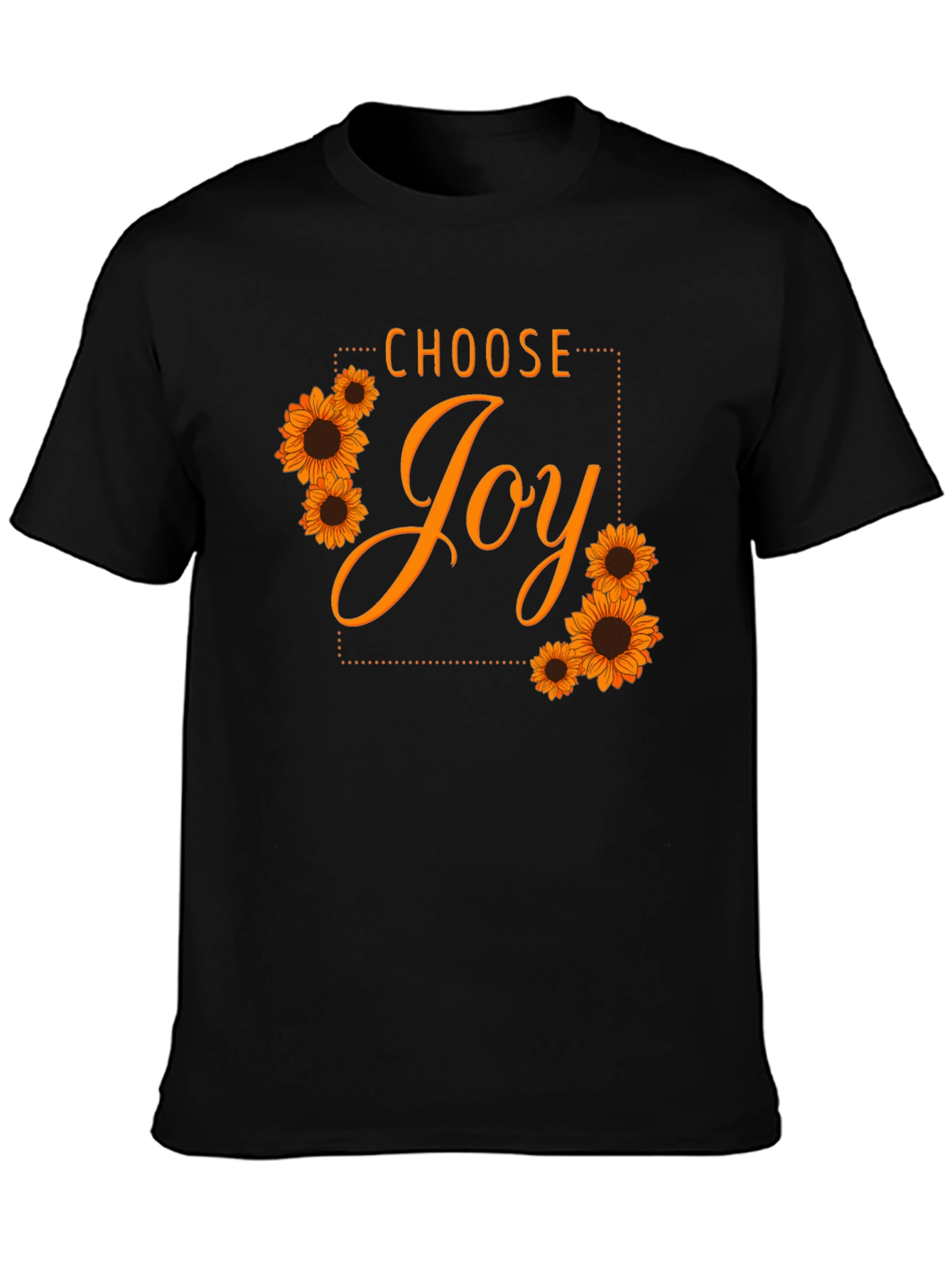 Choose Joy Sunflower Graphic T-Shirt