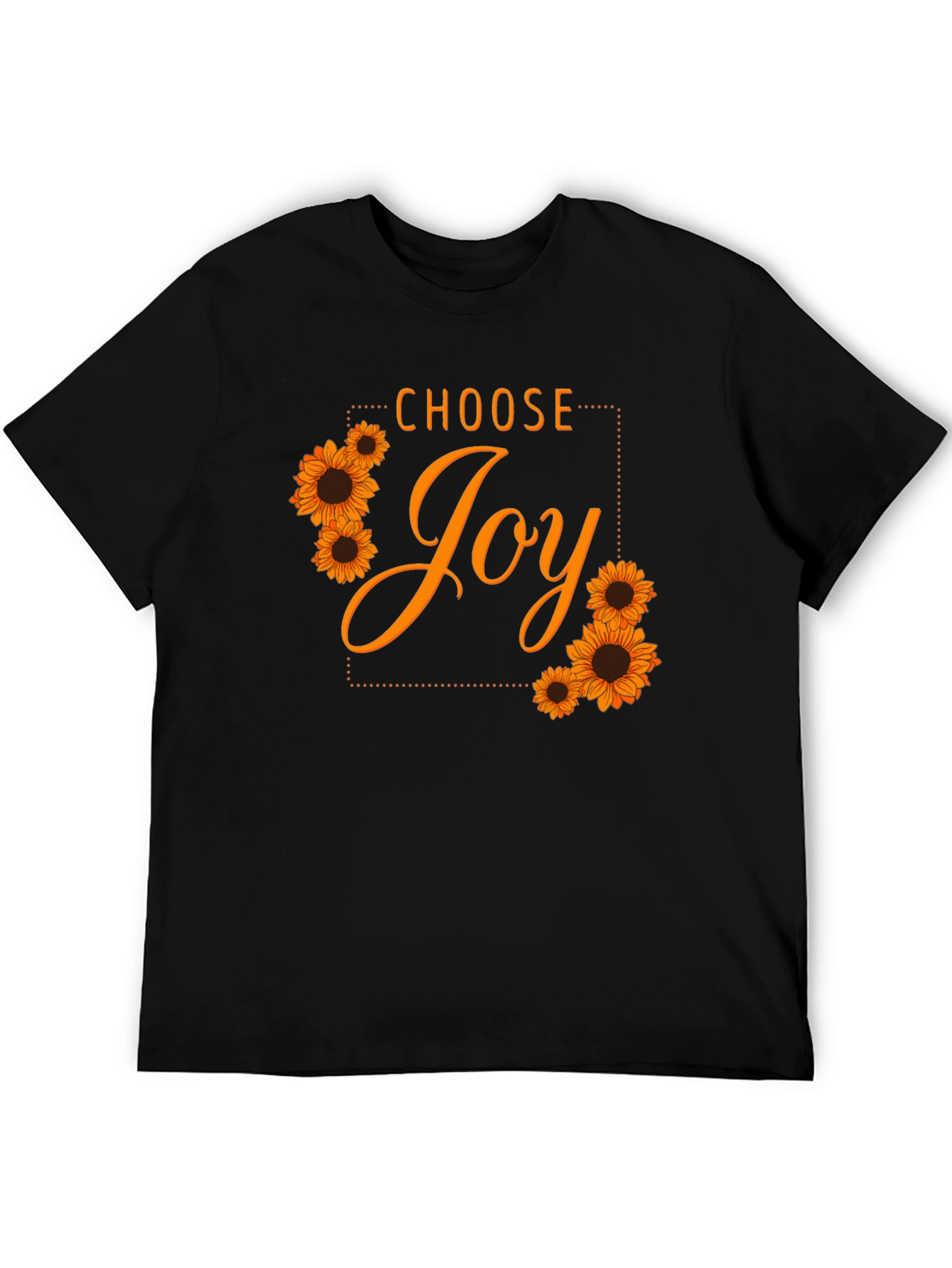 Choose Joy Sunflower Graphic T-Shirt