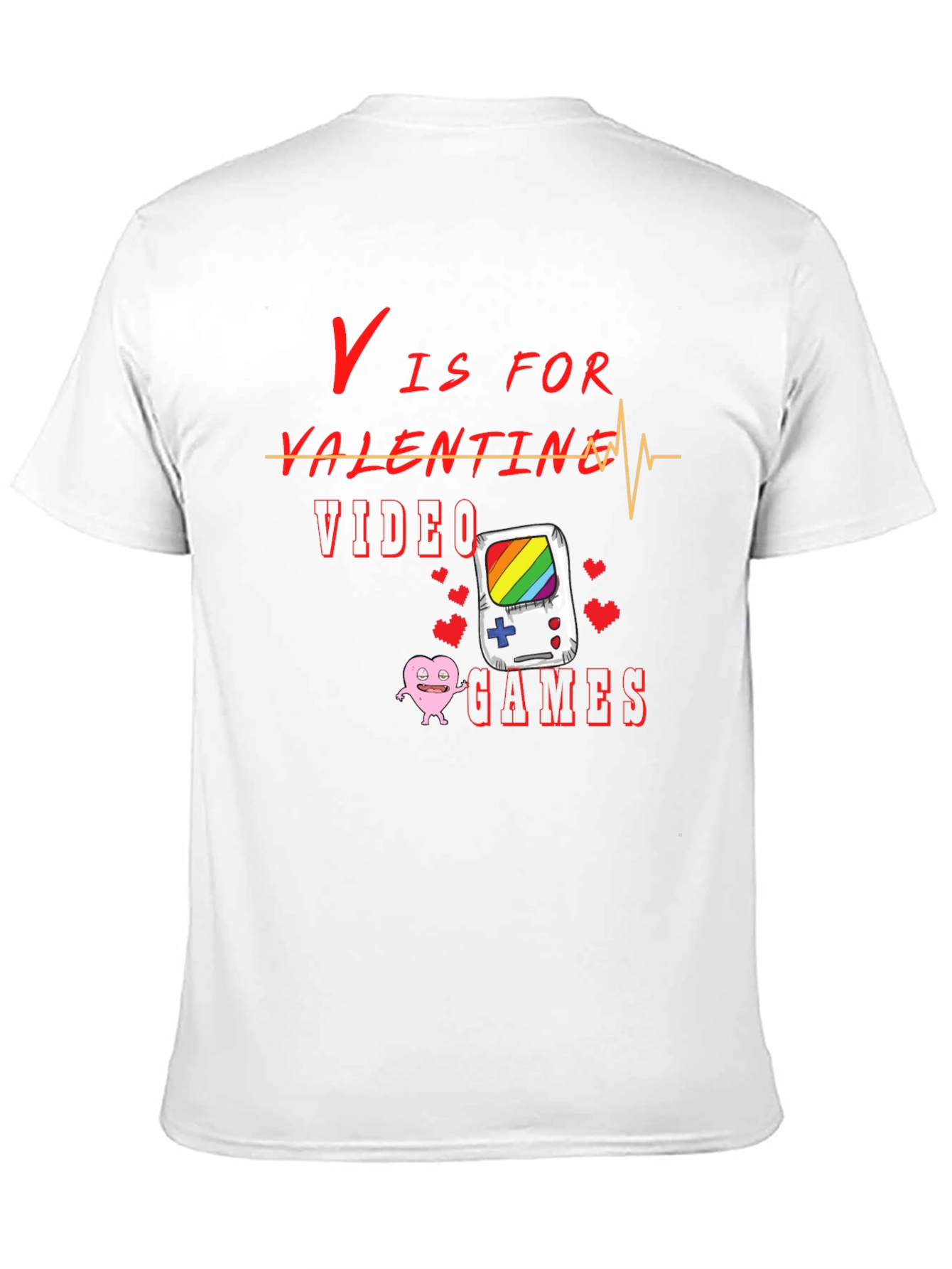 Valentines Day Video Game T-Shirt