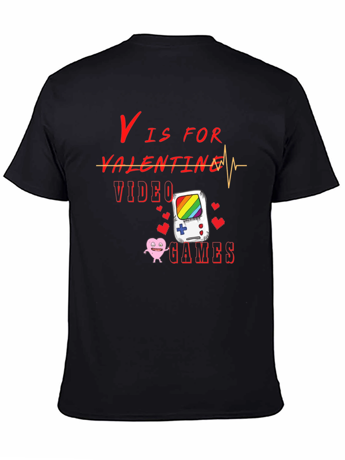 Valentines Day Video Game T-Shirt