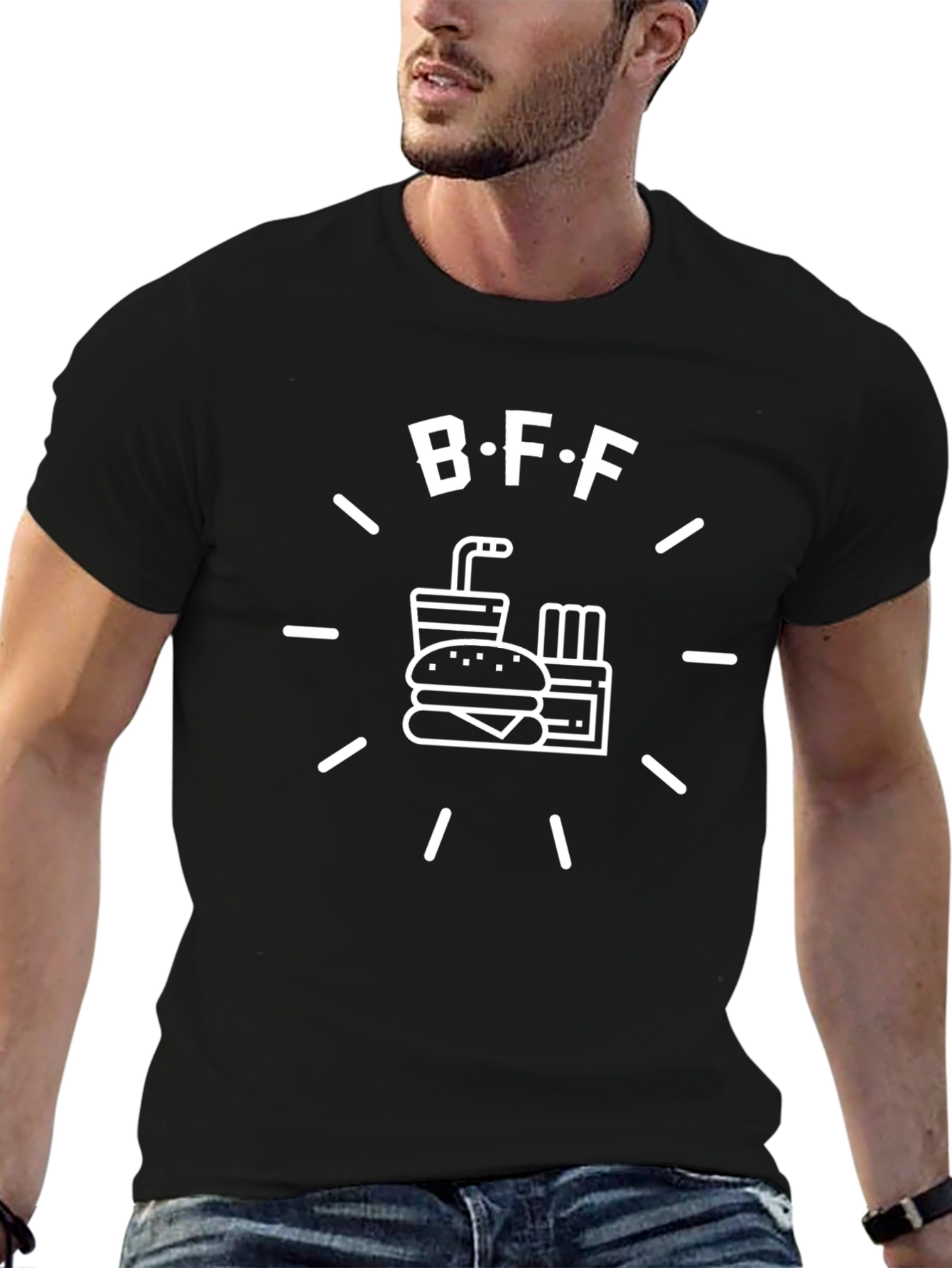 BFF Burger & Fries Graphic Tee