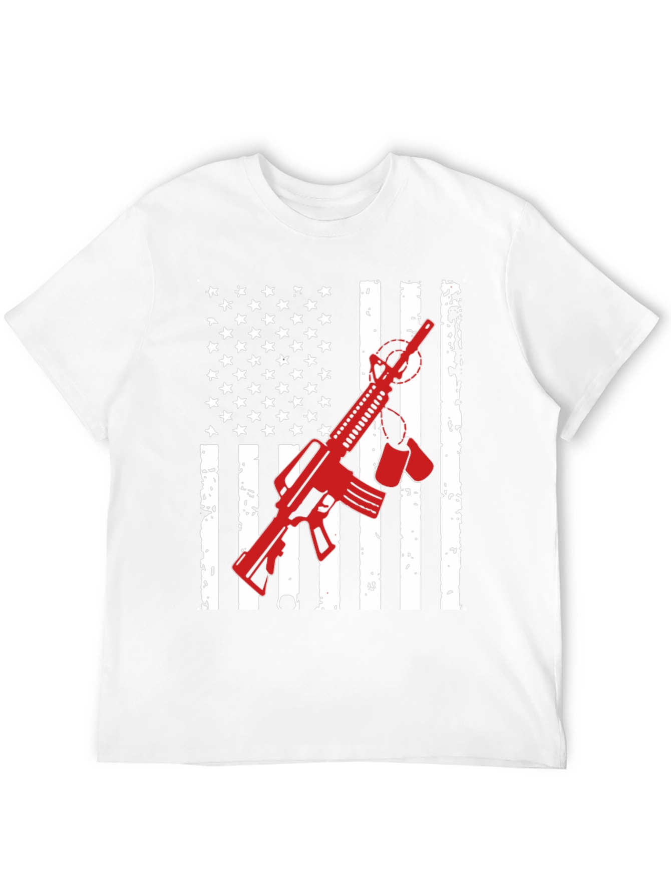 American Flag AR-15 Graphic Tee