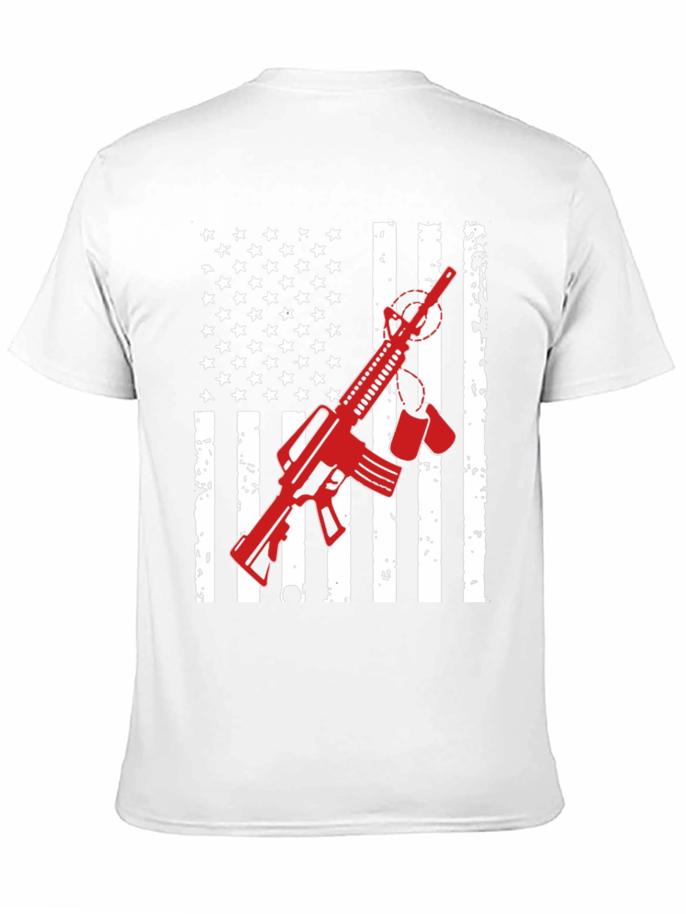 American Flag AR-15 Graphic Tee