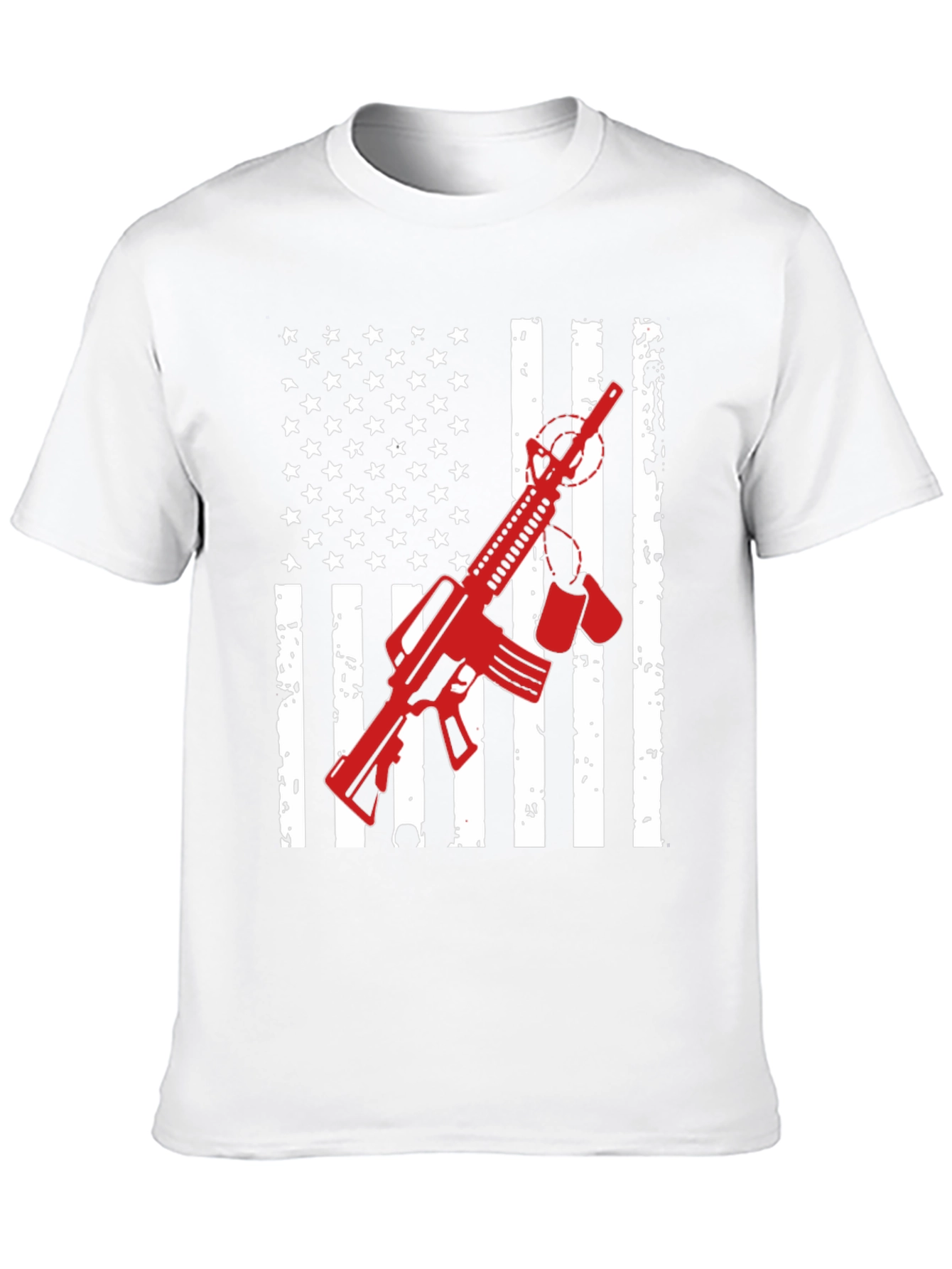 American Flag AR-15 Graphic Tee