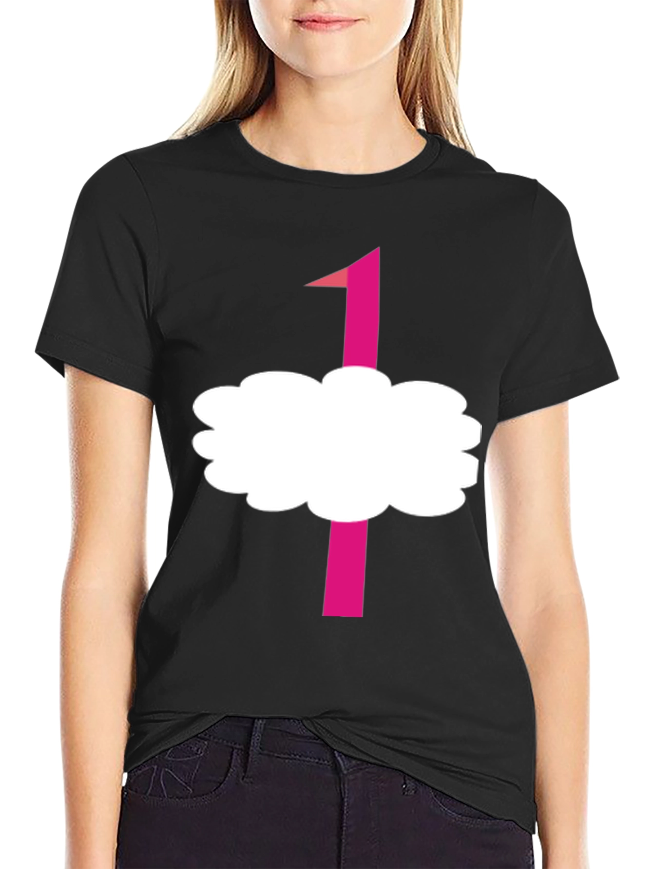 Funny Ostrich Disguise Black T-Shirt