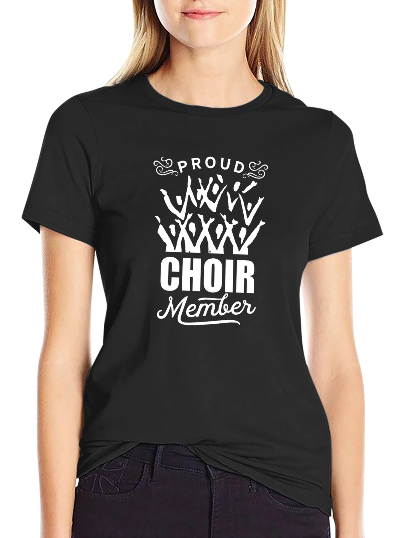 Proud Choir Member Black T-Shirt