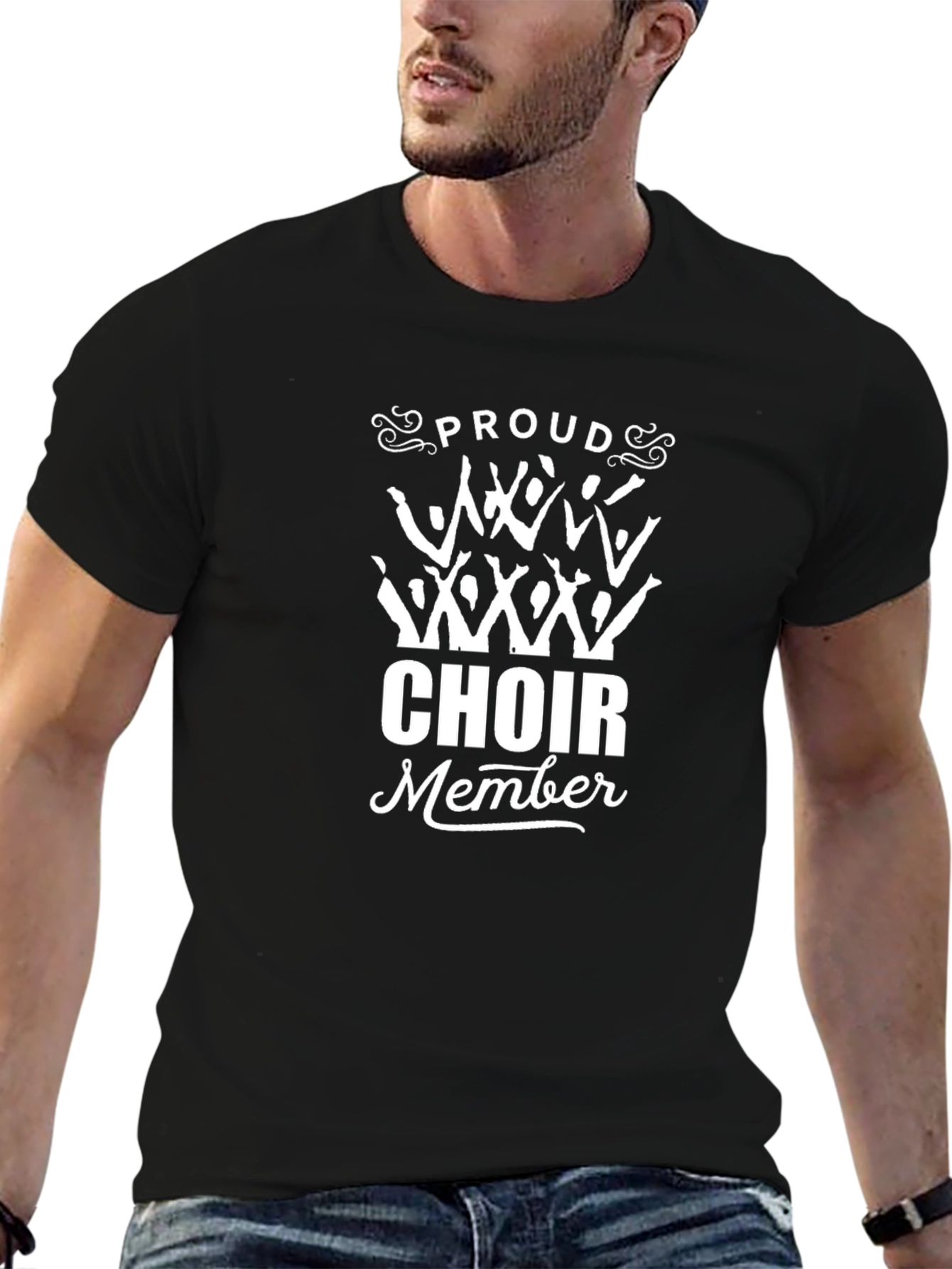 Proud Choir Member Black T-Shirt