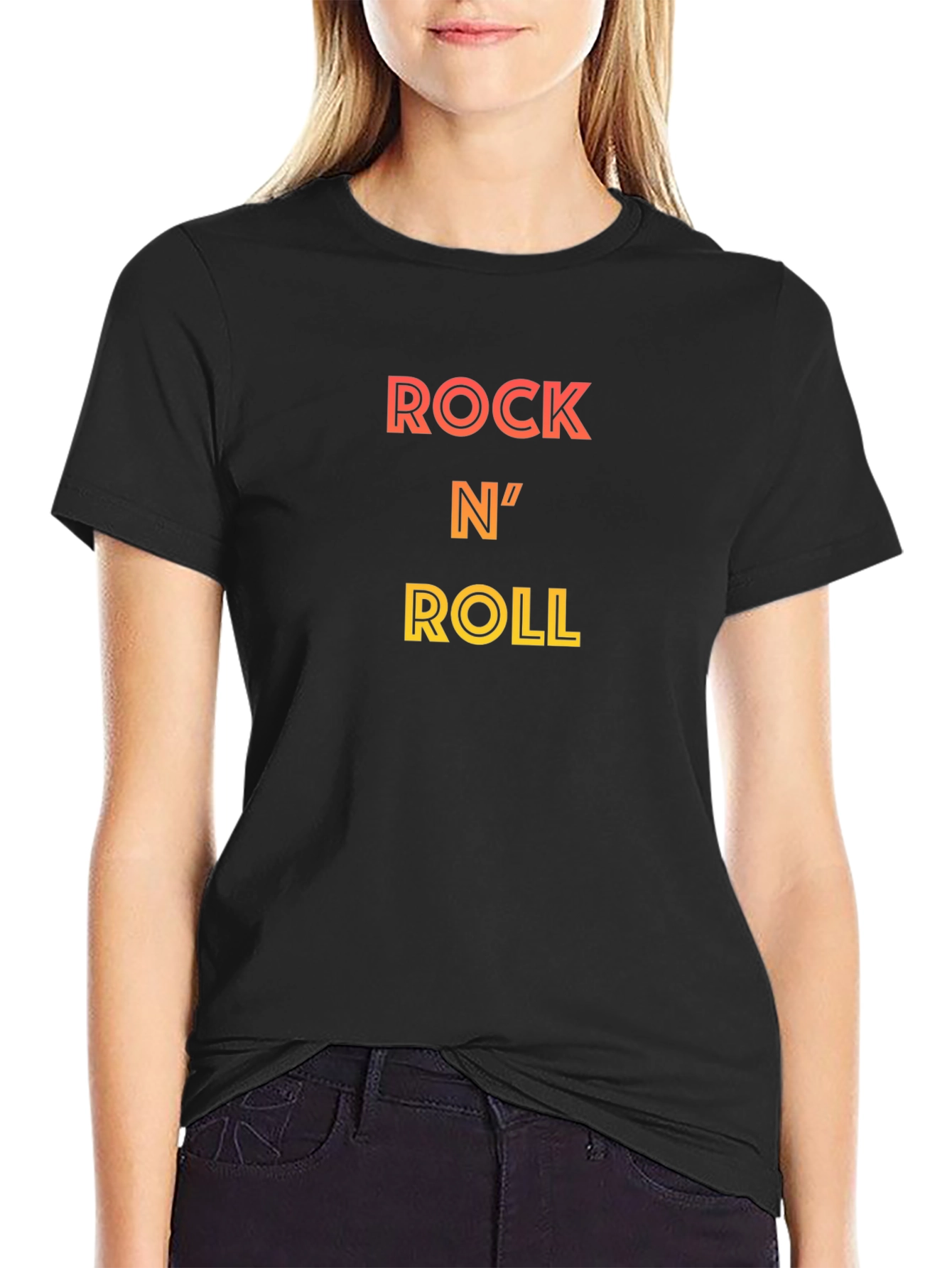 Rock N Roll Graphic Tee - Classic Style