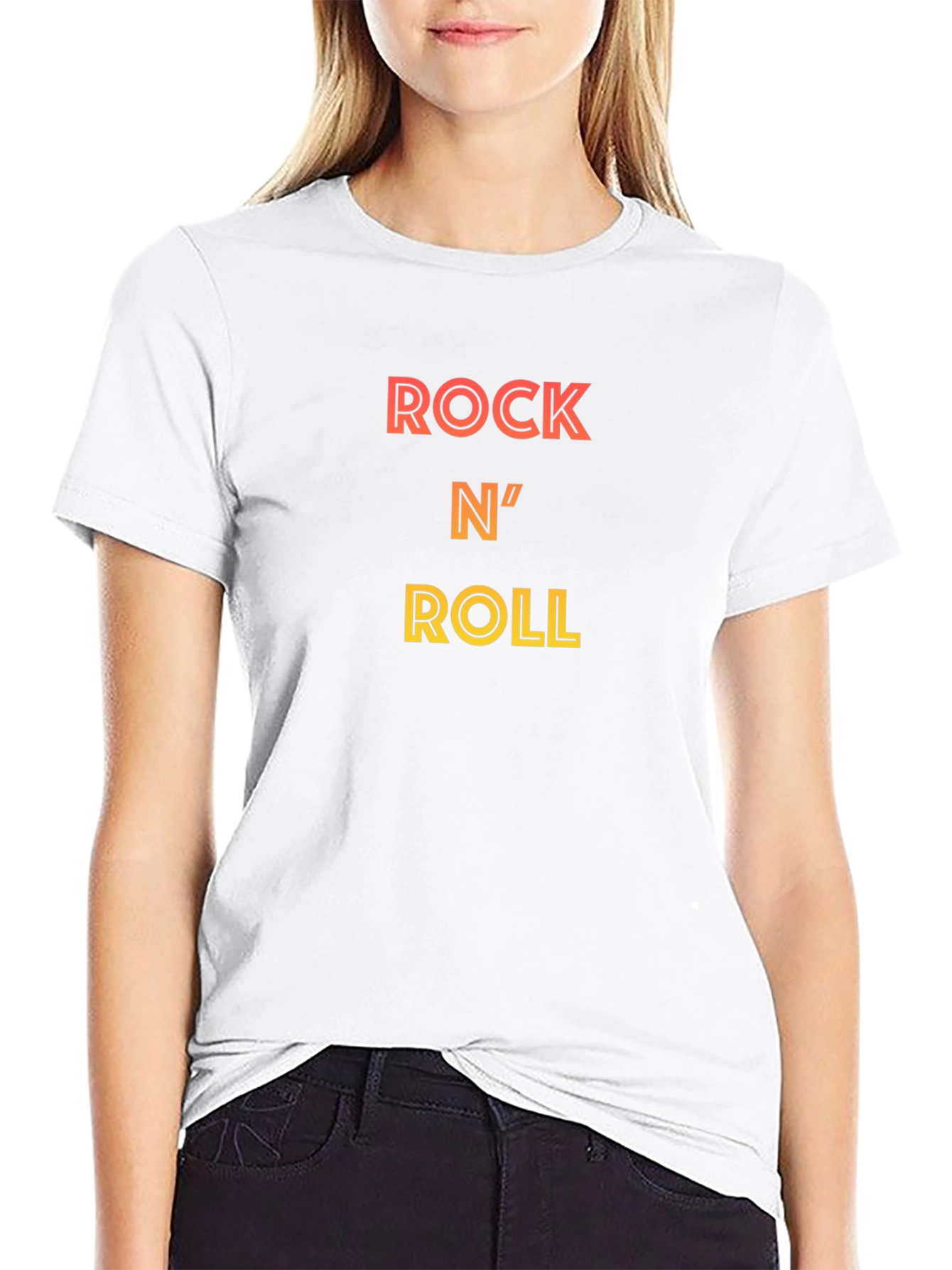Rock N Roll Graphic Tee - Classic Style