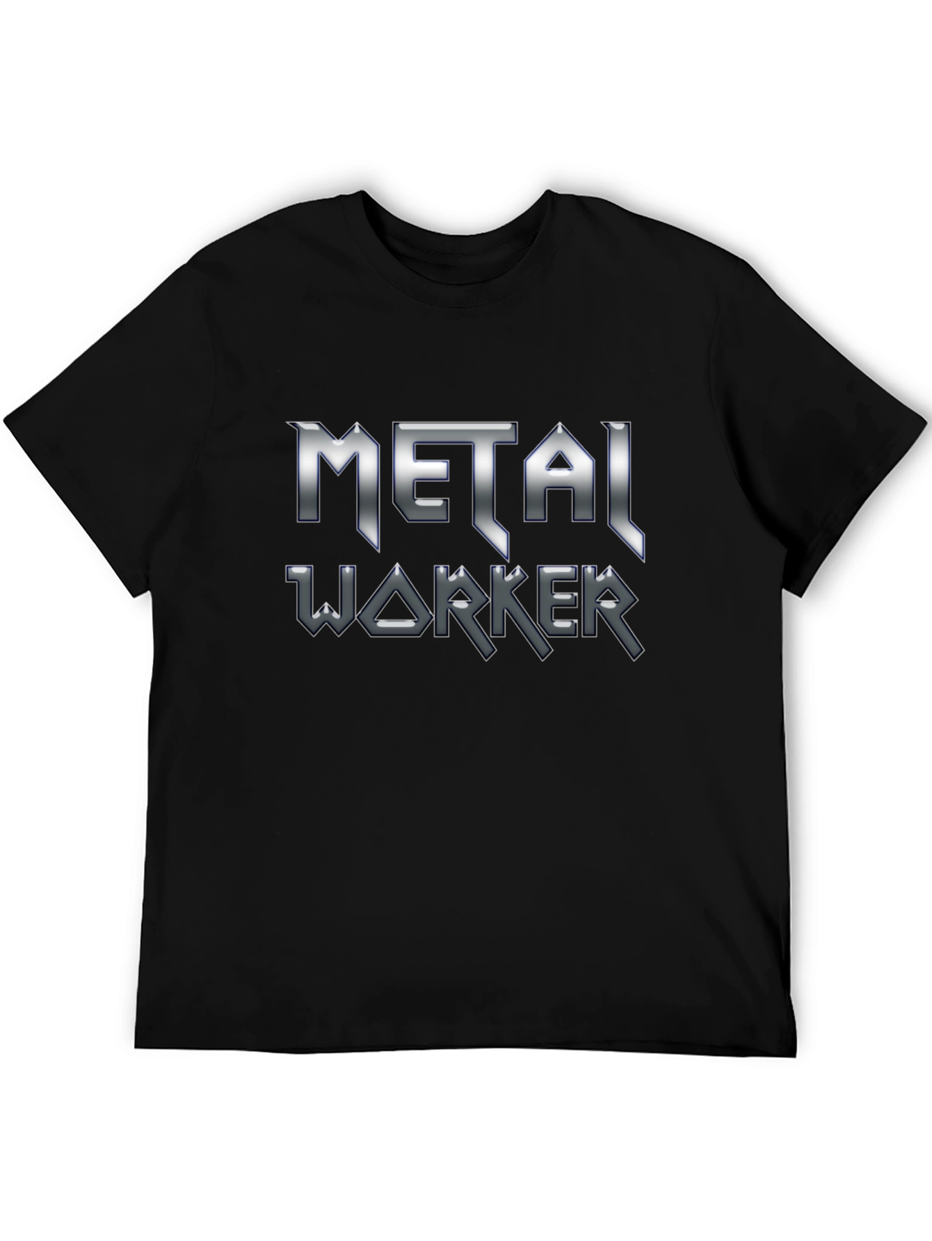 Metal Worker T-Shirt - Heavy Metal Style