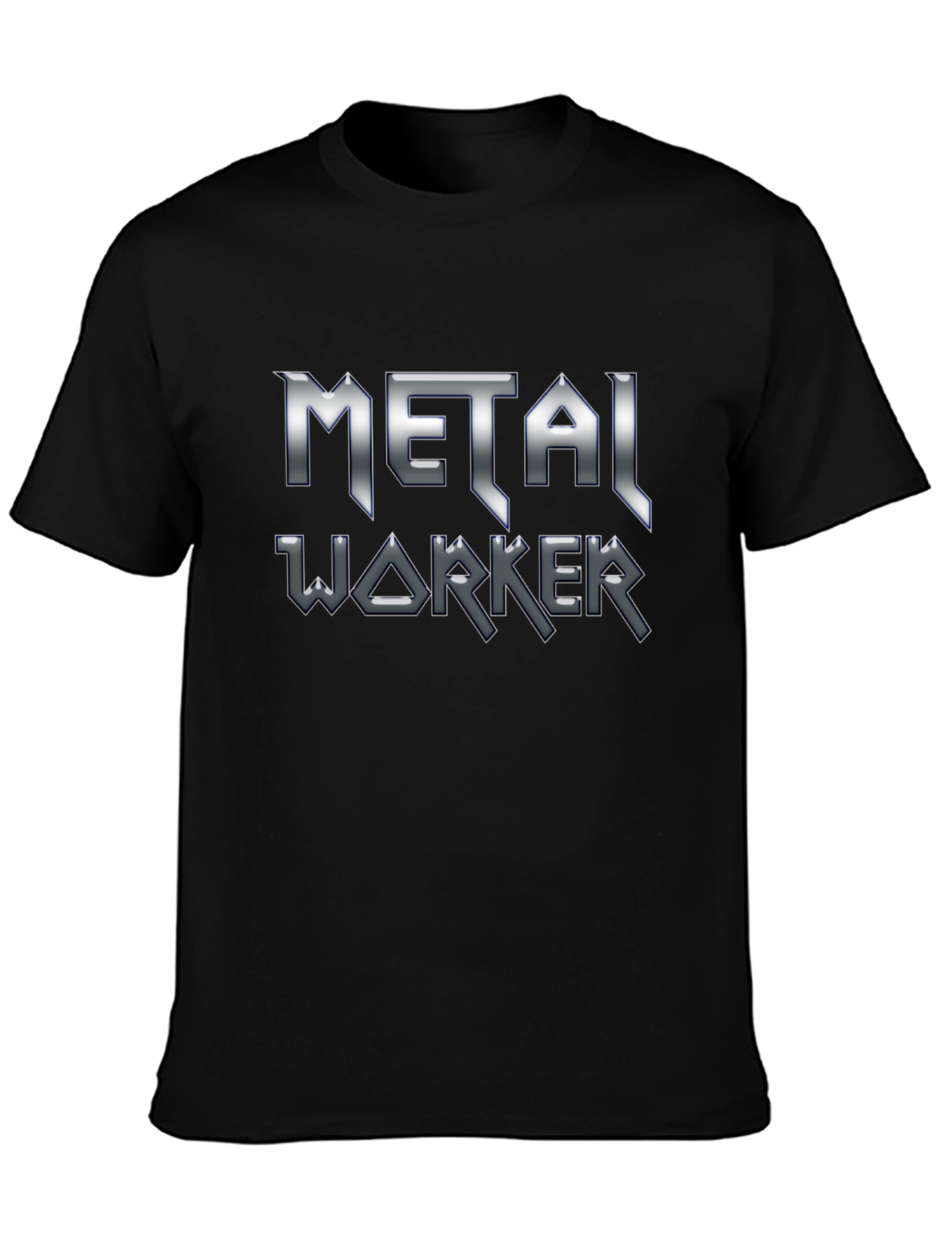 Metal Worker T-Shirt - Heavy Metal Style