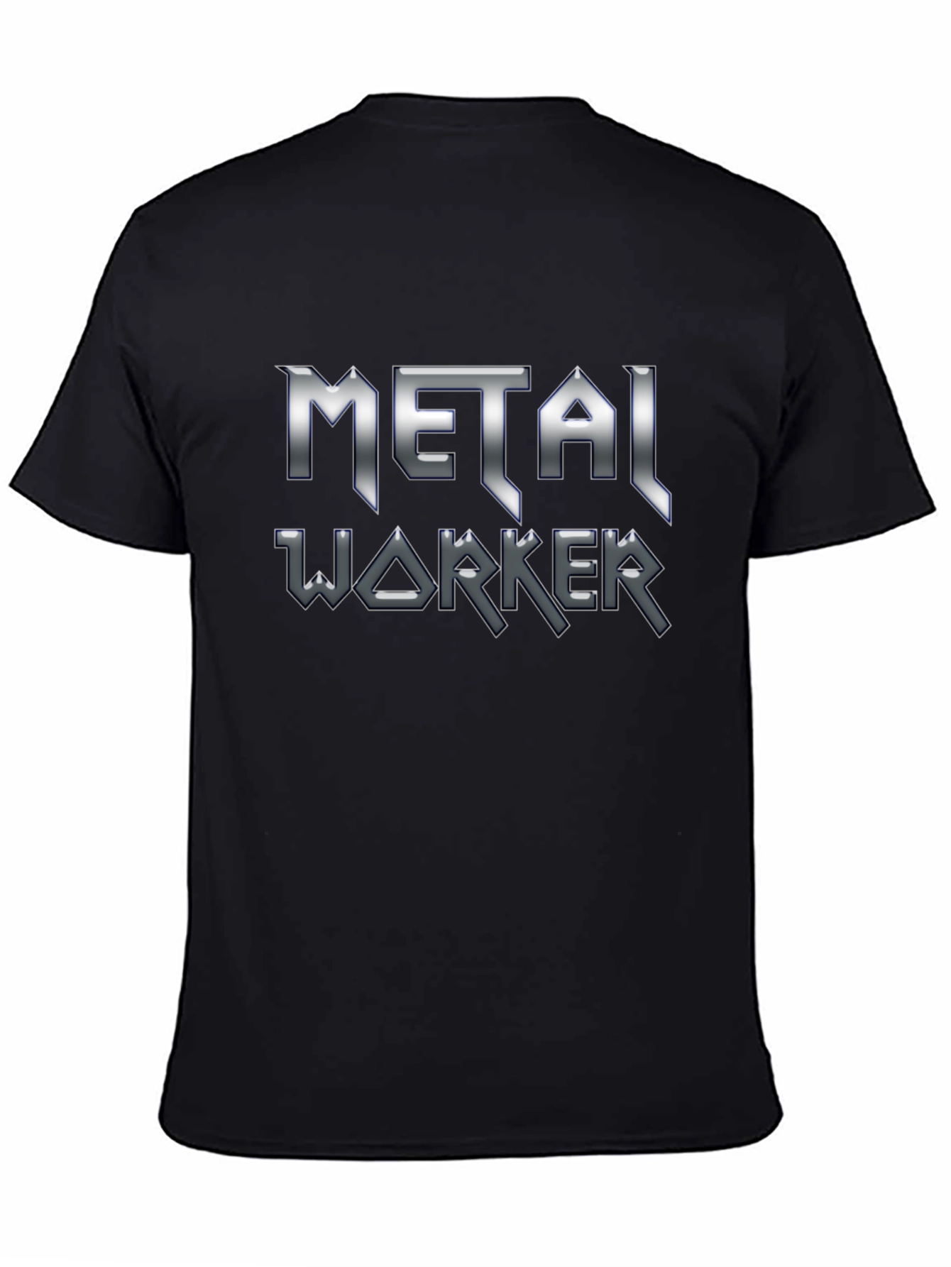 Metal Worker T-Shirt - Heavy Metal Style