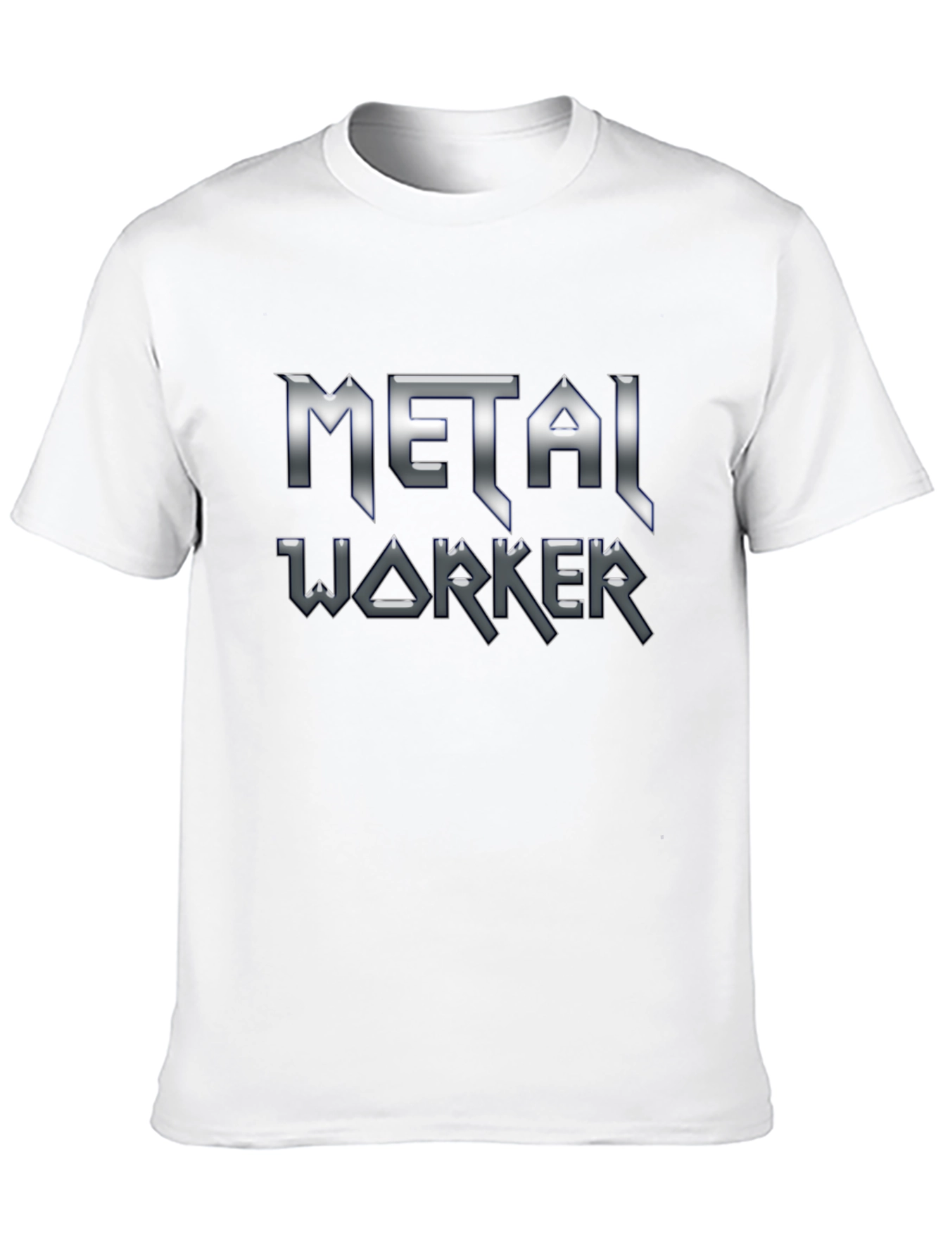 Metal Worker T-Shirt - Heavy Metal Style