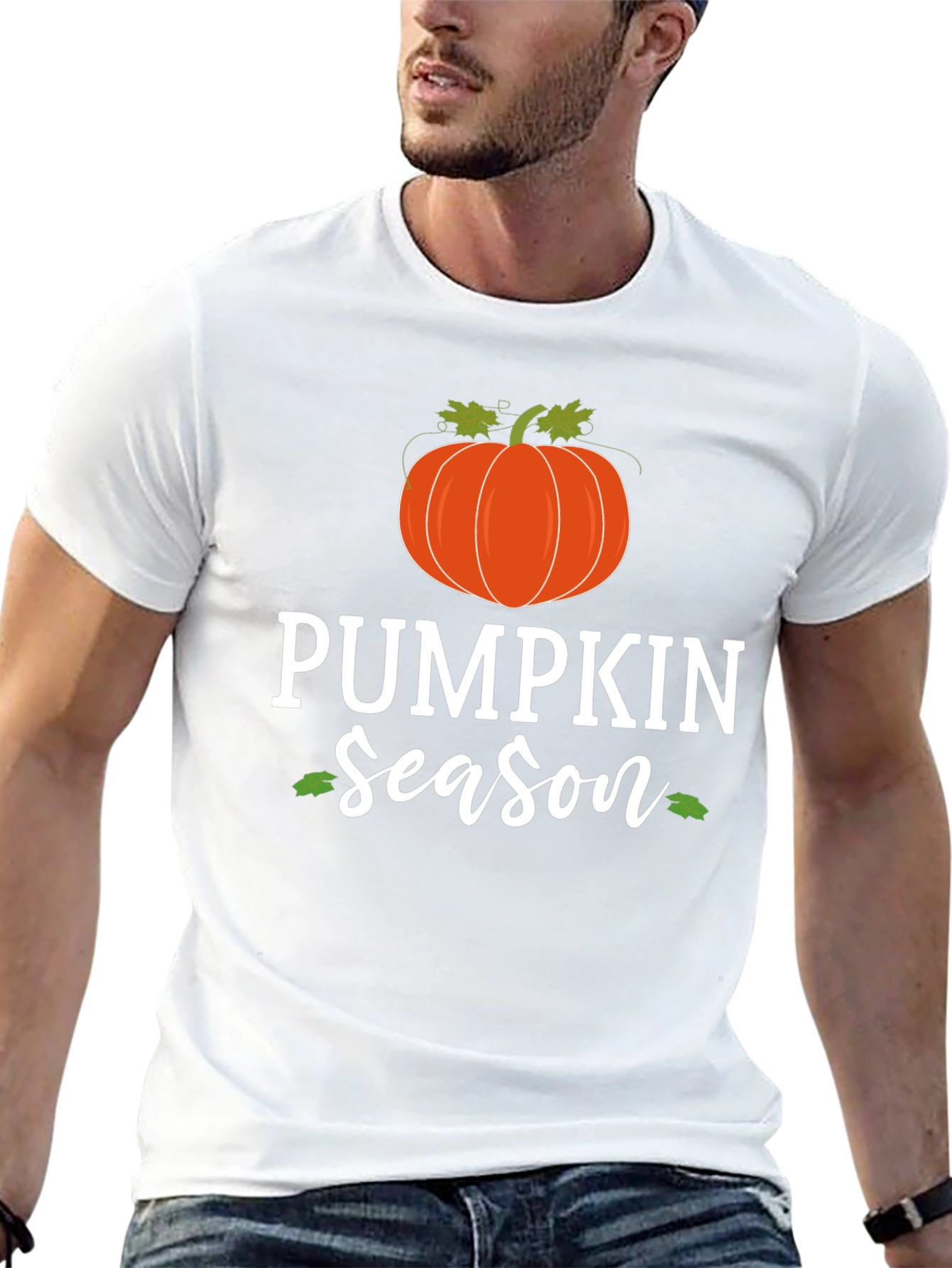 Pumpkin Season Graphic Tee - Fall Apparel