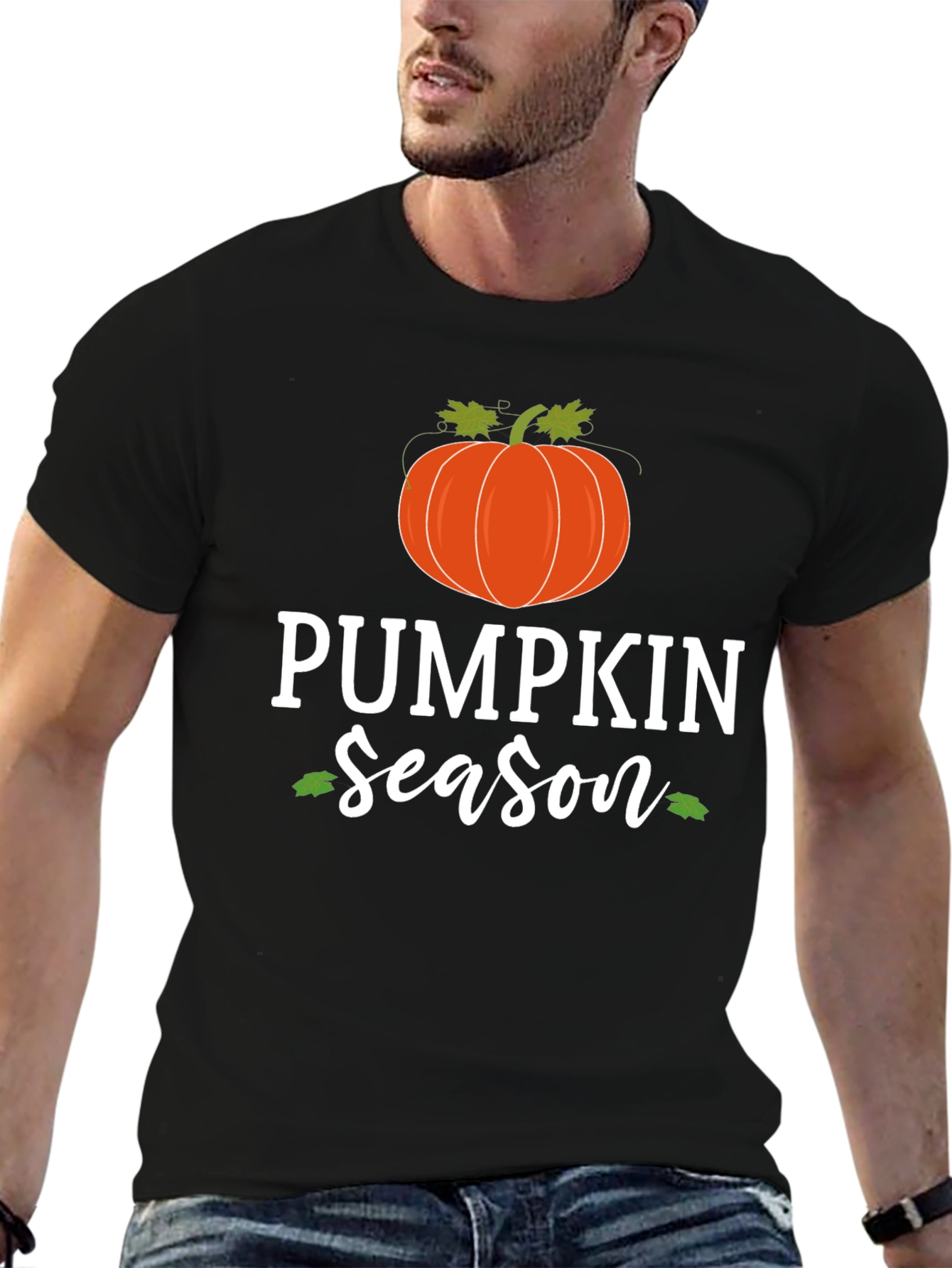 Pumpkin Season Graphic Tee - Fall Apparel