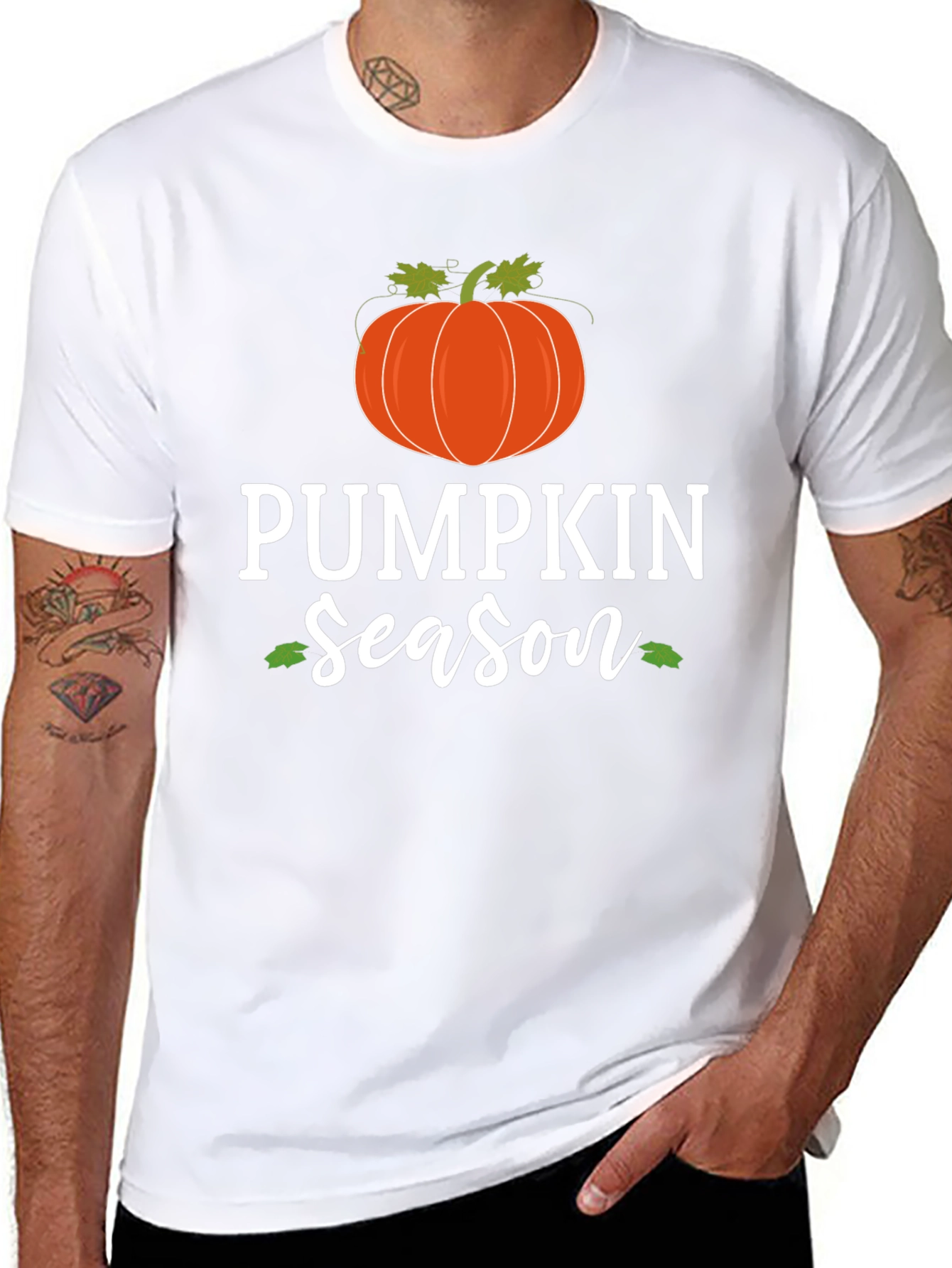 Pumpkin Season Graphic Tee - Fall Apparel