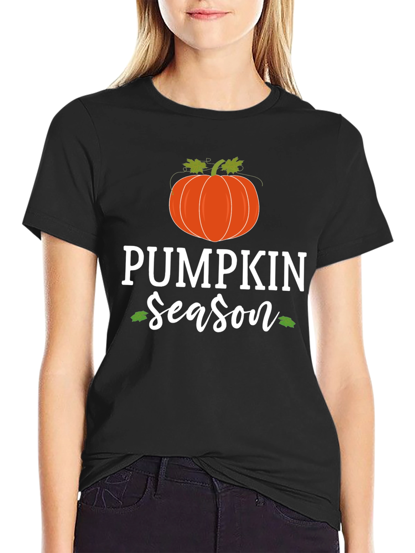 Pumpkin Season Graphic Tee - Fall Apparel