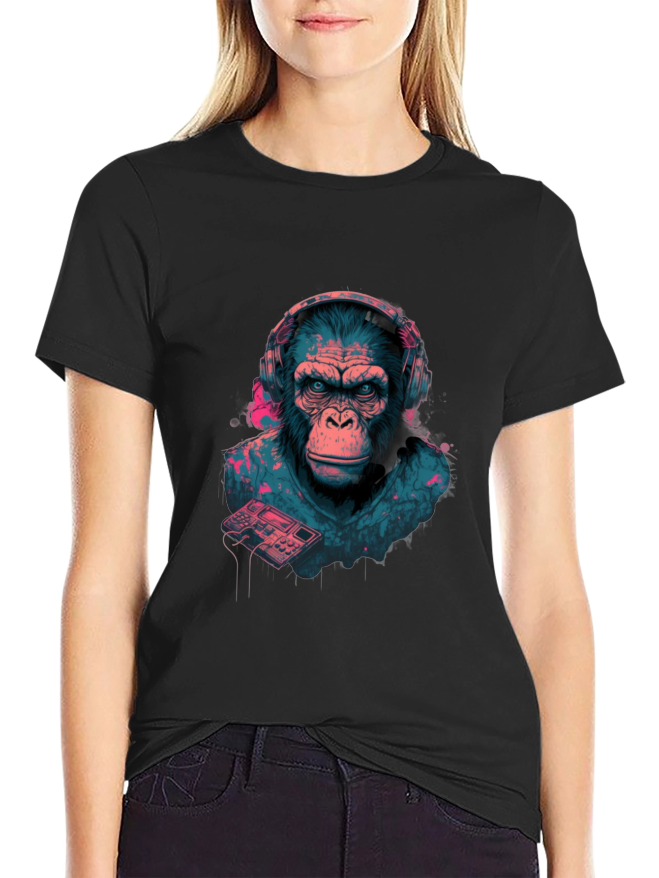 DJ Ape Graphic Tee - Cool & Unique Design