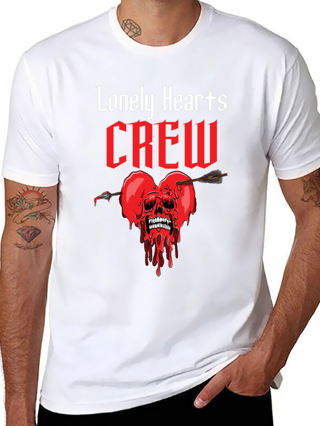 Lonely Hearts Crew Graphic Tee