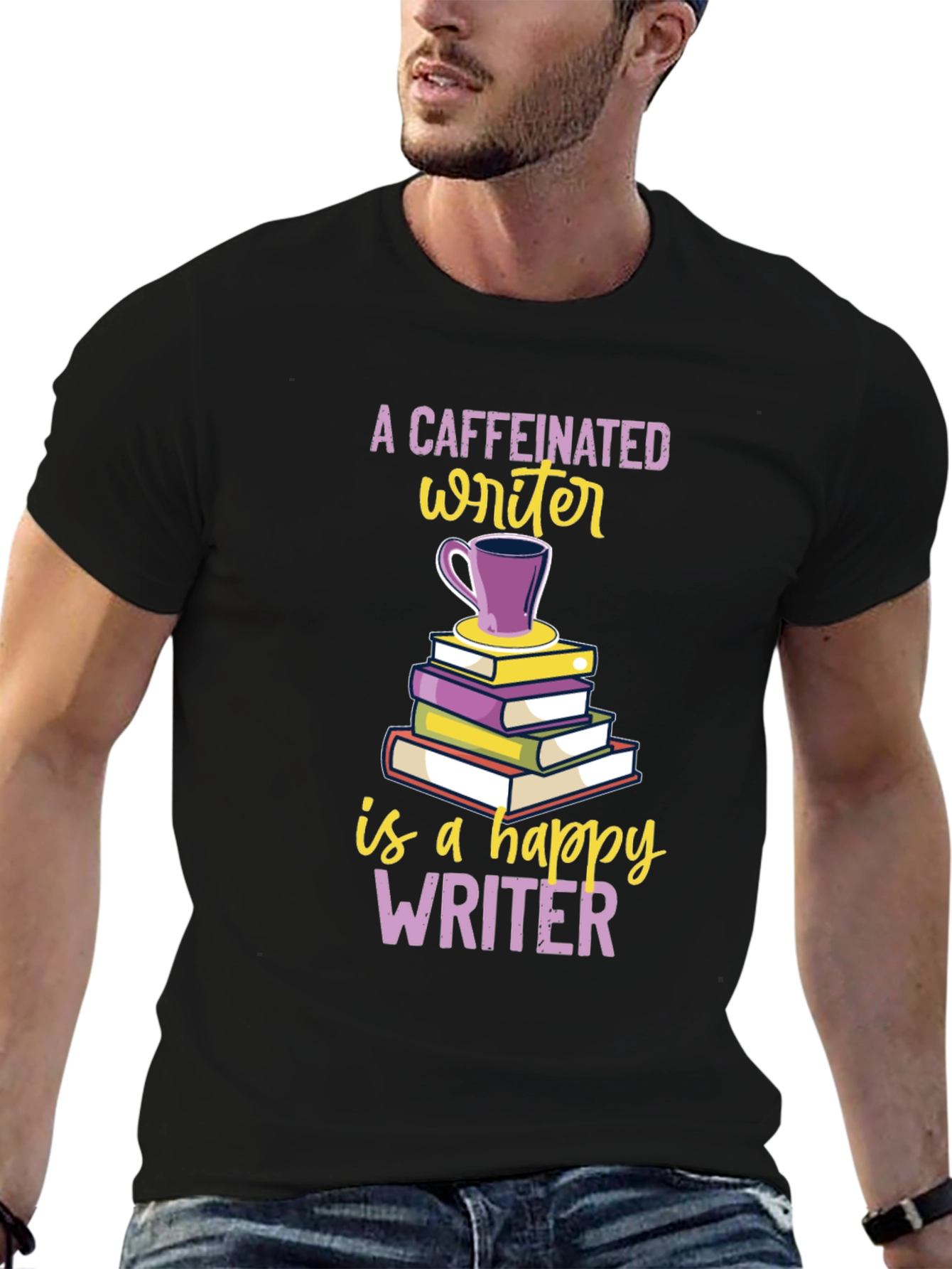 Caffeinated Writer T-Shirt