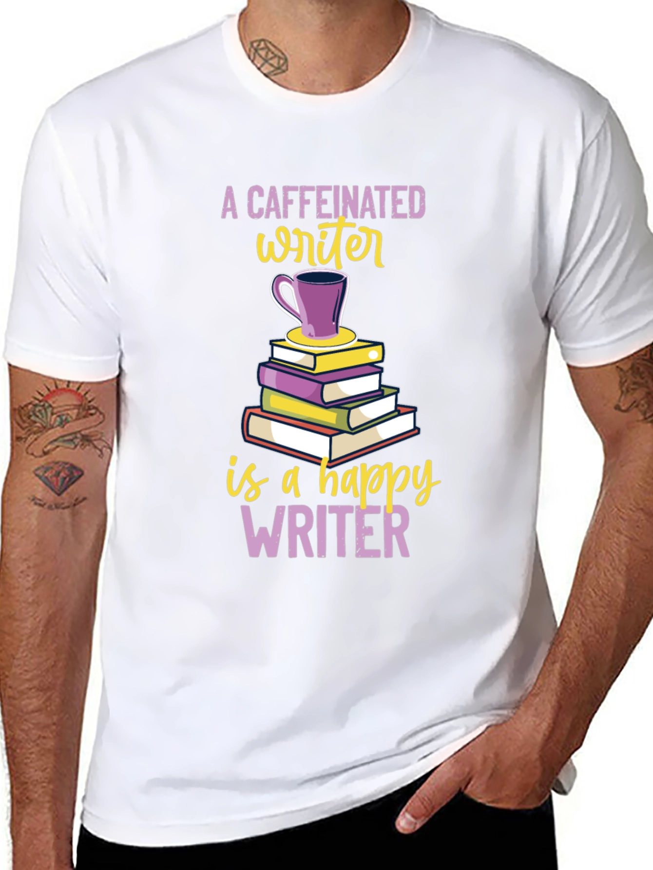 Caffeinated Writer T-Shirt