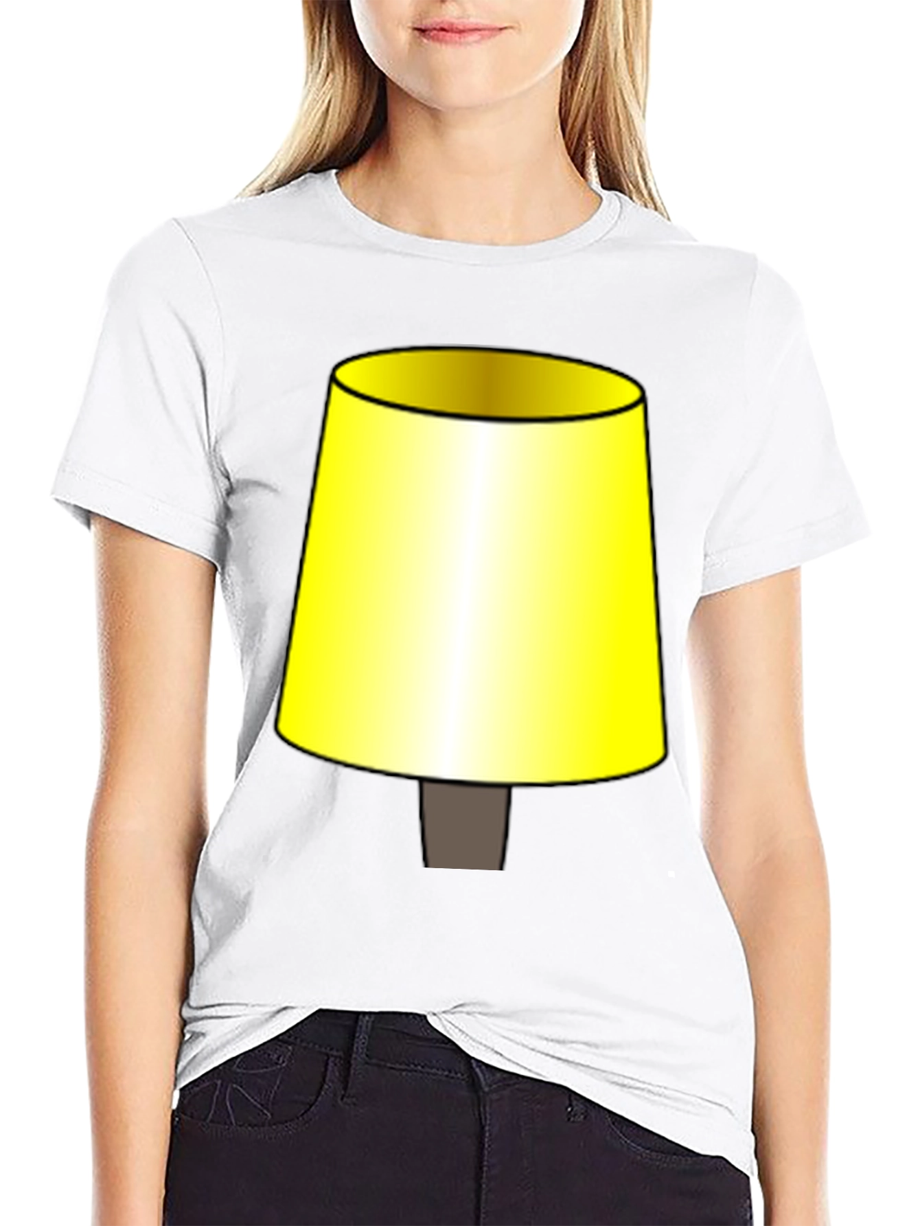 Funny Novelty Lamp Graphic T-Shirt