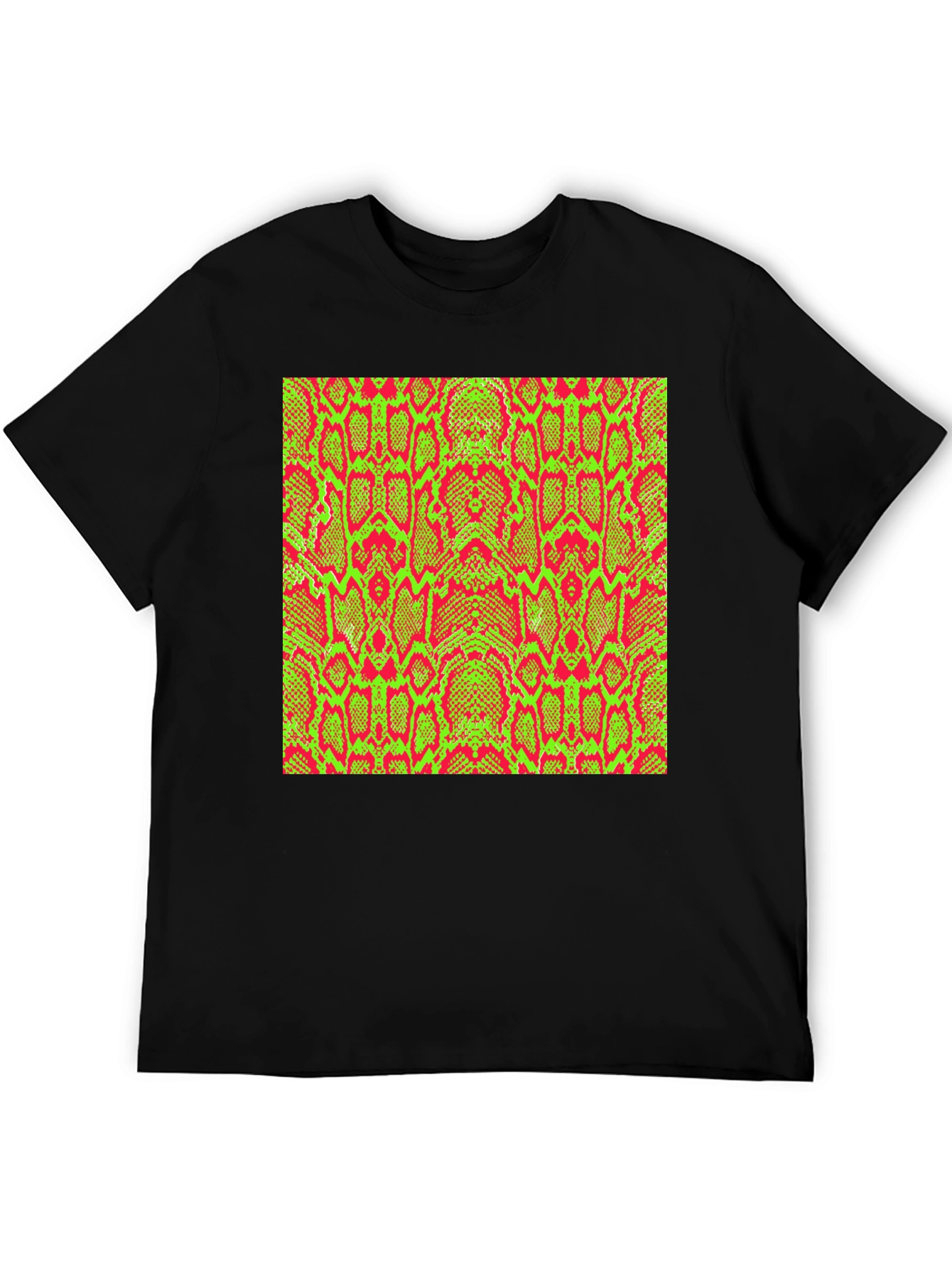 Bold Snake Print Tee - Unique Style