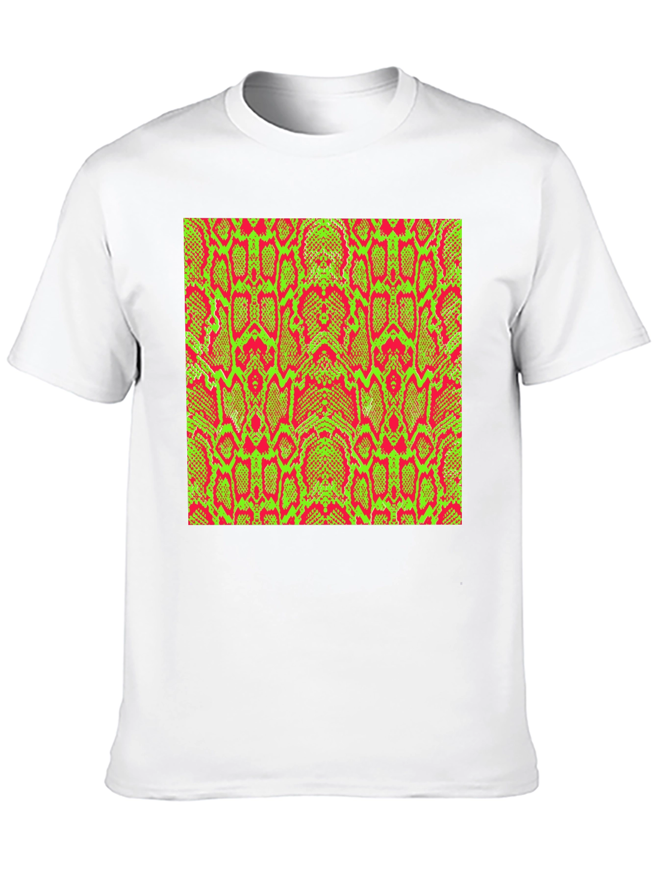 Bold Snake Print Tee - Unique Style